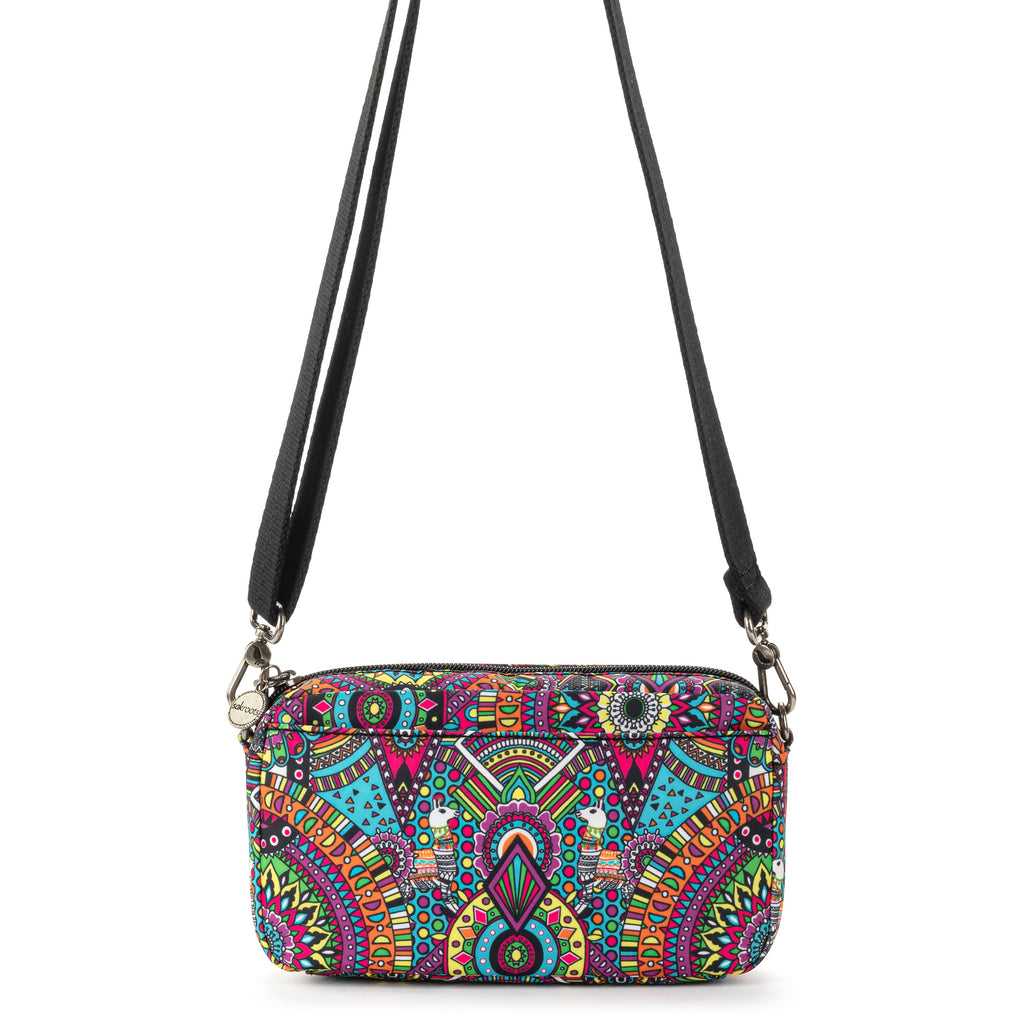 Sakroots Lodi Smartphone Crossbody - EcoTwill - Rainbow Wanderlust