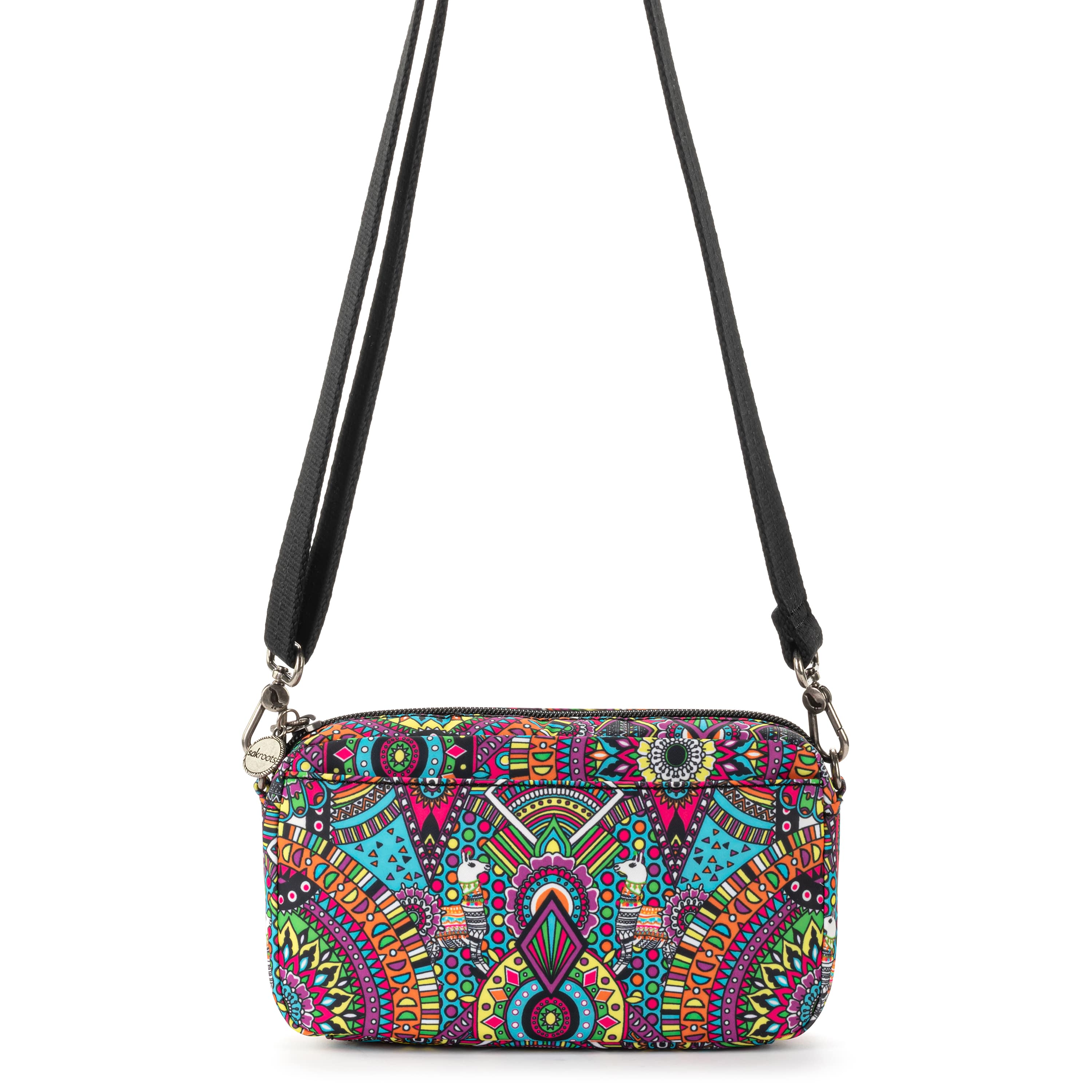 Sakroots Lodi Smartphone Crossbody - EcoTwill - Rainbow Wanderlust