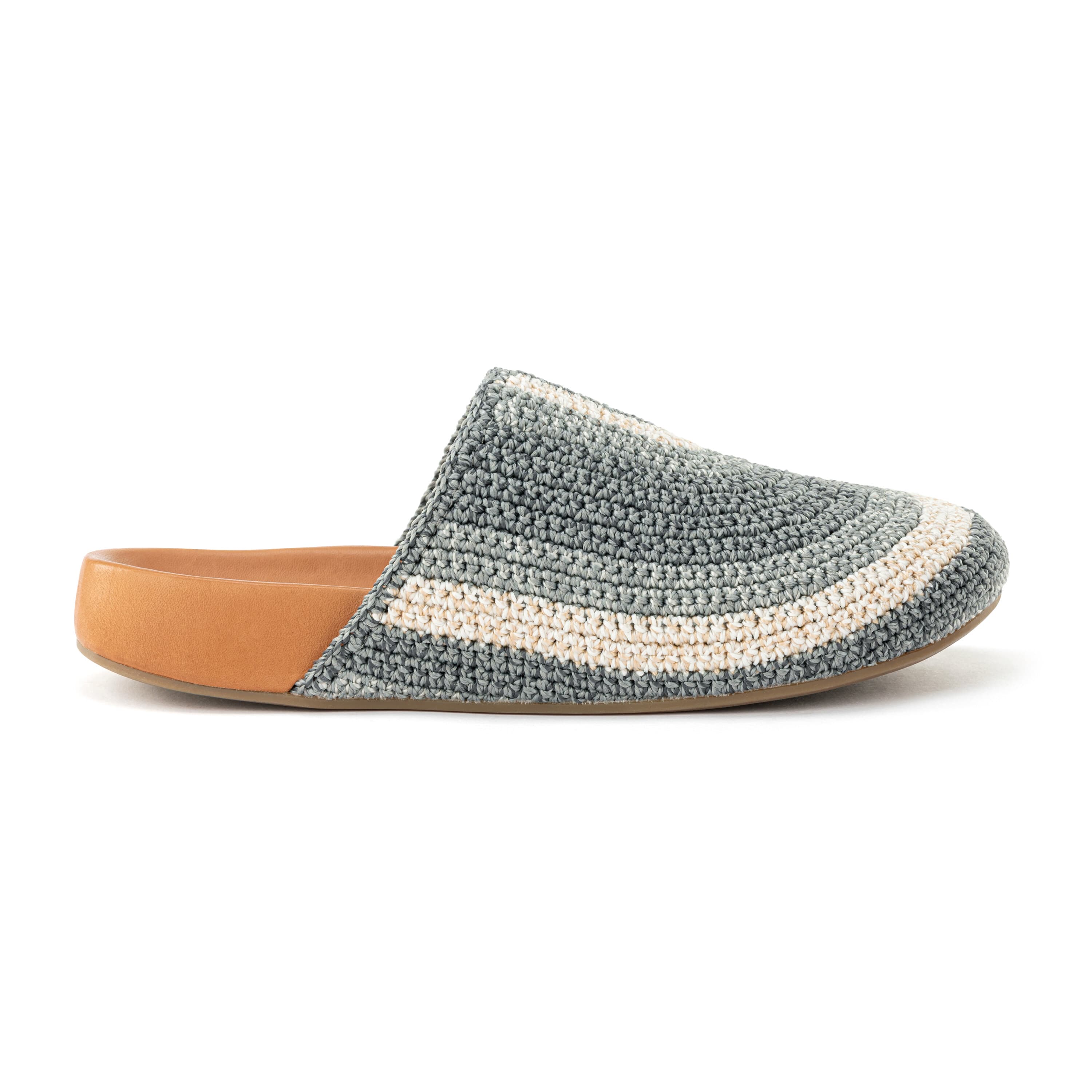 The Sak Bolinas Clog - Hand Crochet - Desert Stripe