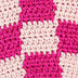 Bolinas Clog - Hand Crochet - Pink Check