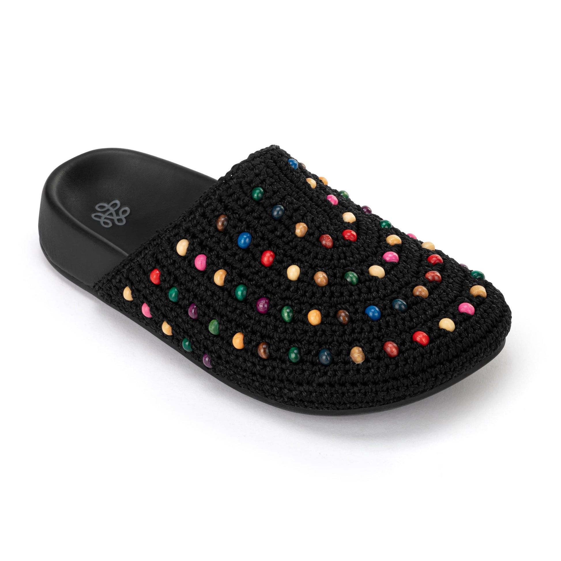 The Sak Bolinas Clog Kids Crochet - |Black Multi Beads|
