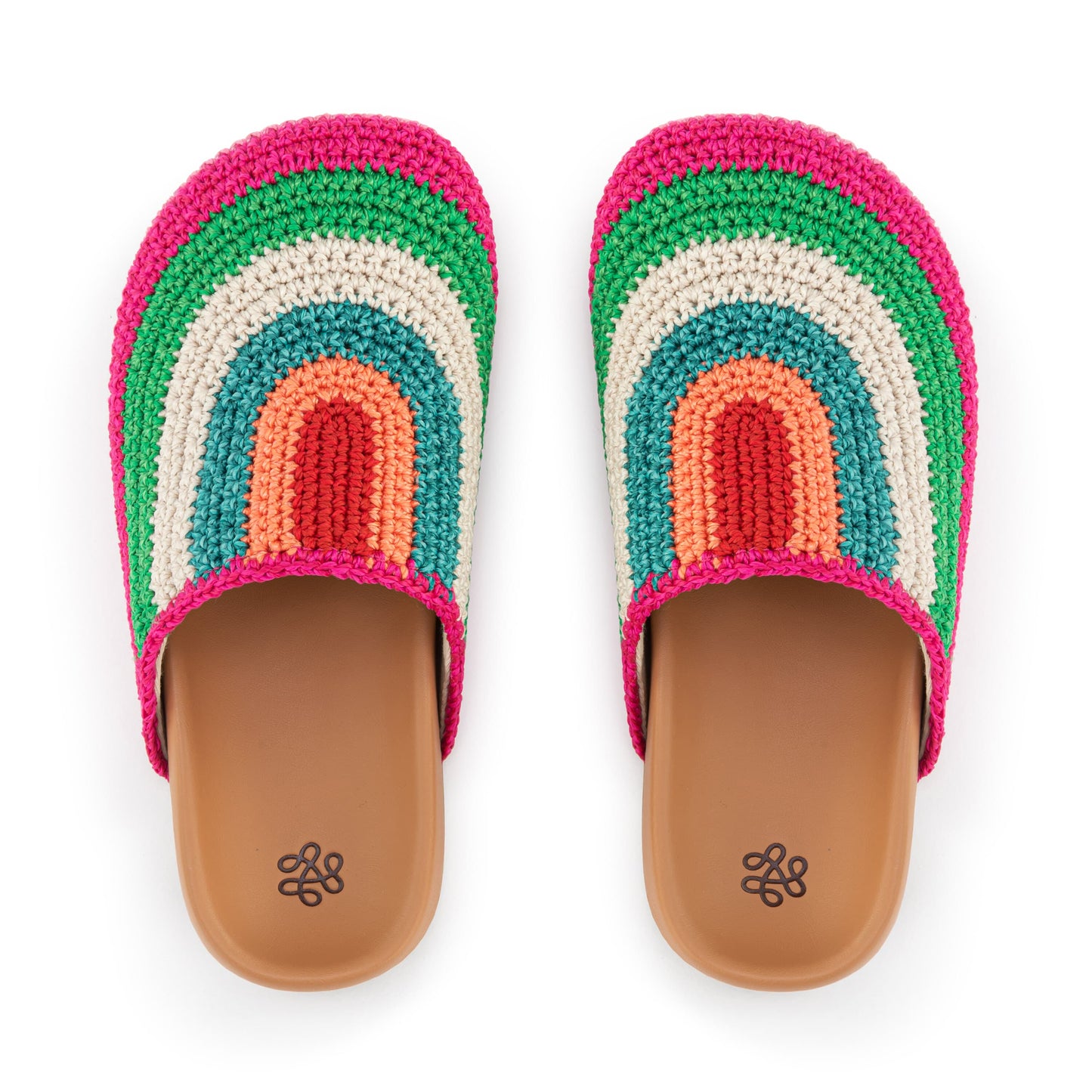 The Sak Bolinas Clog Kids Crochet - |Beach Stripe|