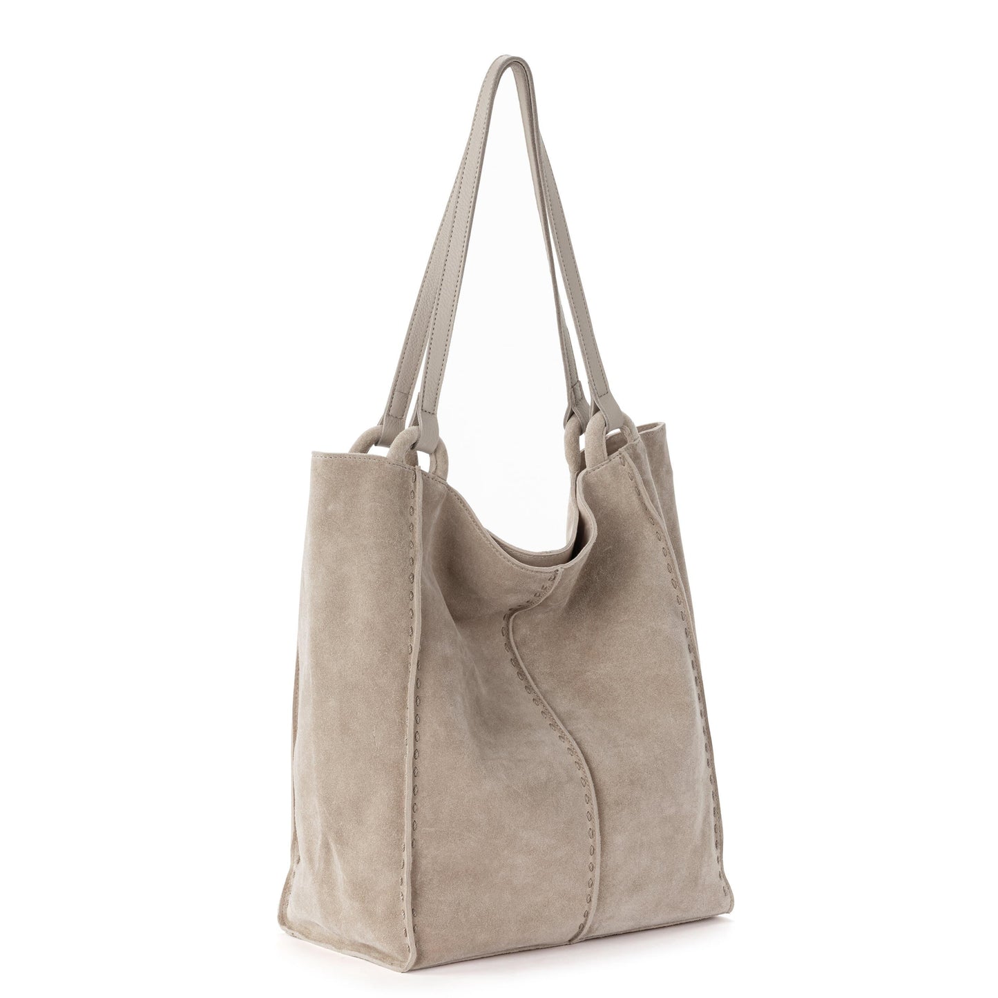 The Sak Los Feliz Slouchy Tall Tote Leather - |Sand Suede|