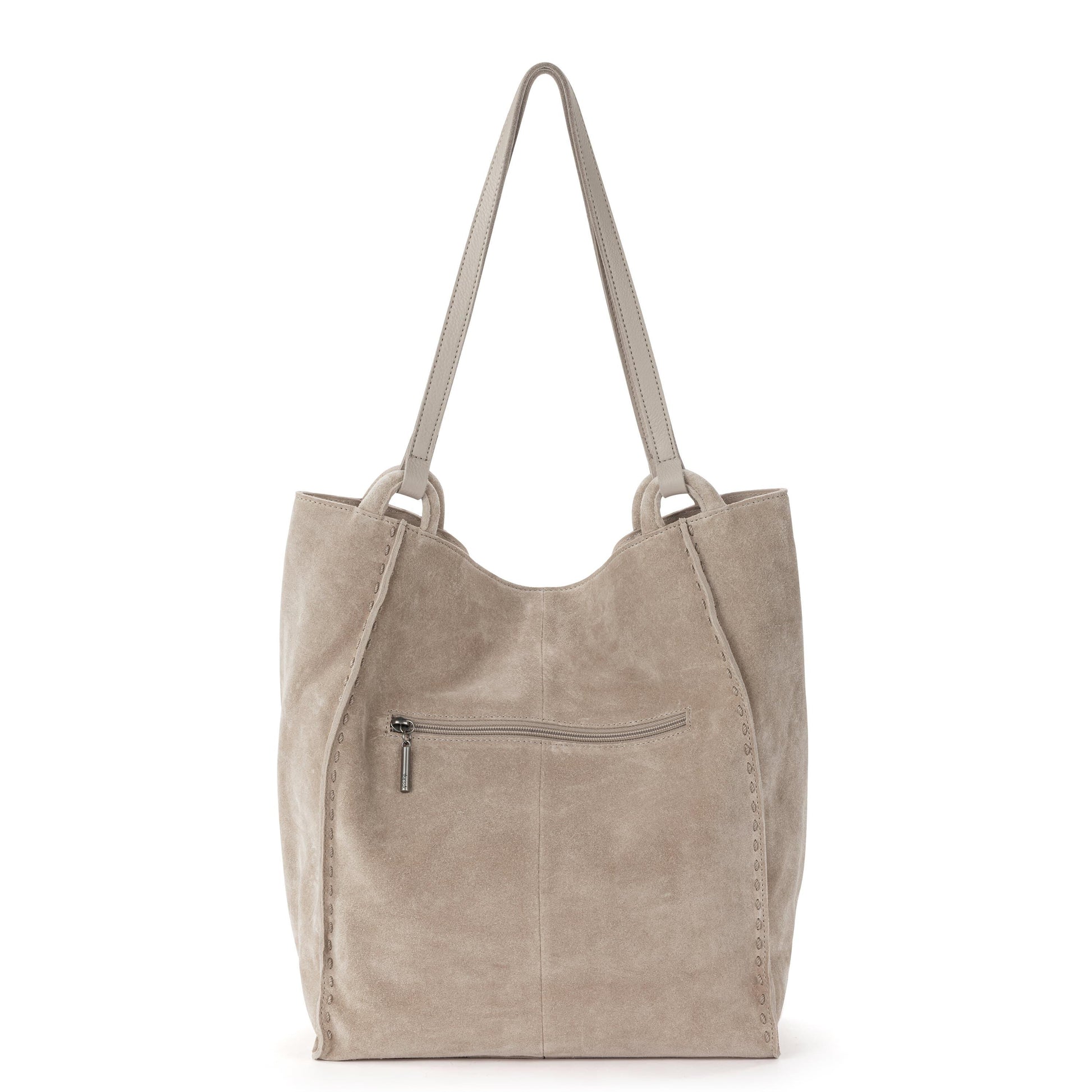 The Sak Los Feliz Slouchy Tall Tote Leather - |Sand Suede|