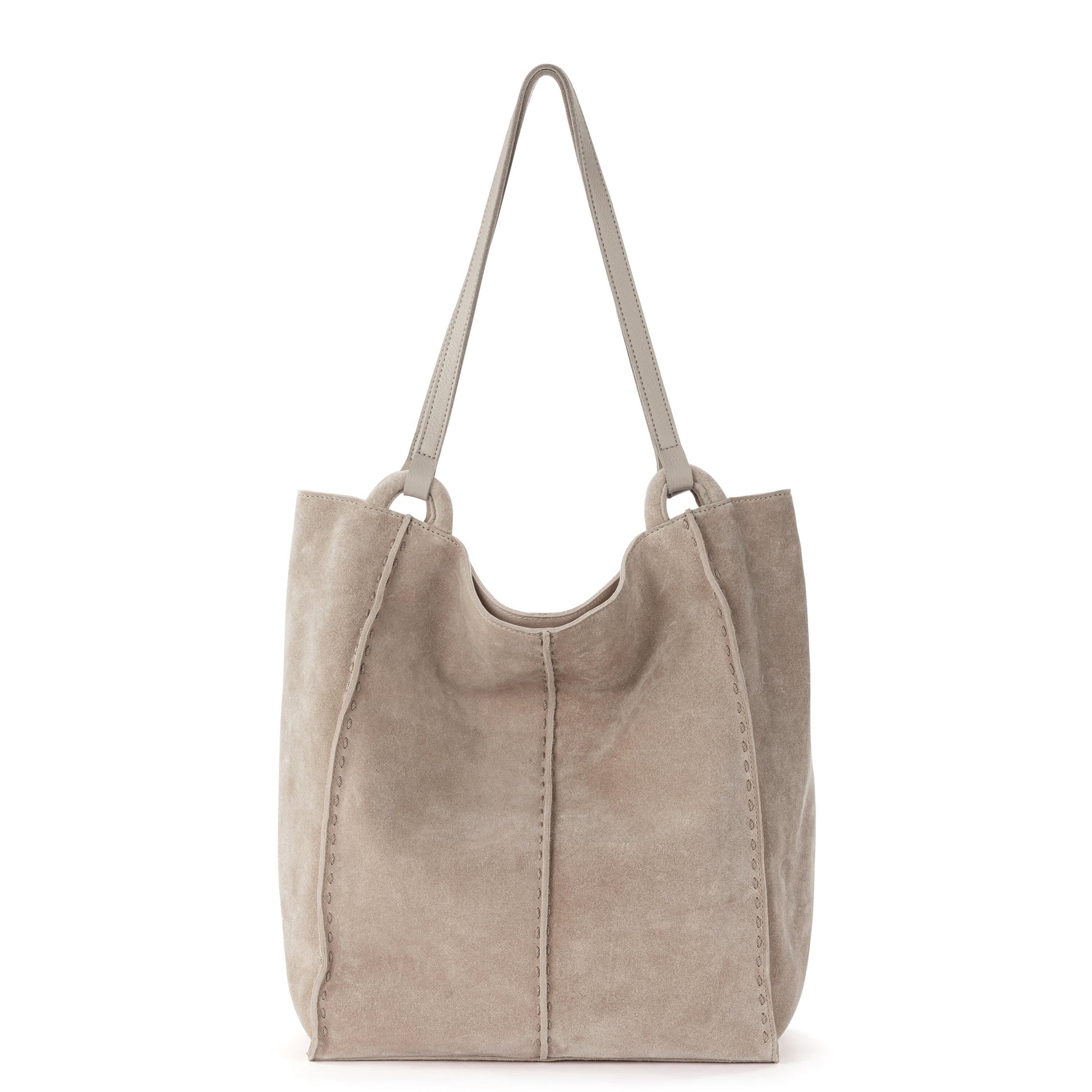 The Sak Los Feliz Slouchy Tall Tote Leather - |Sand Suede|