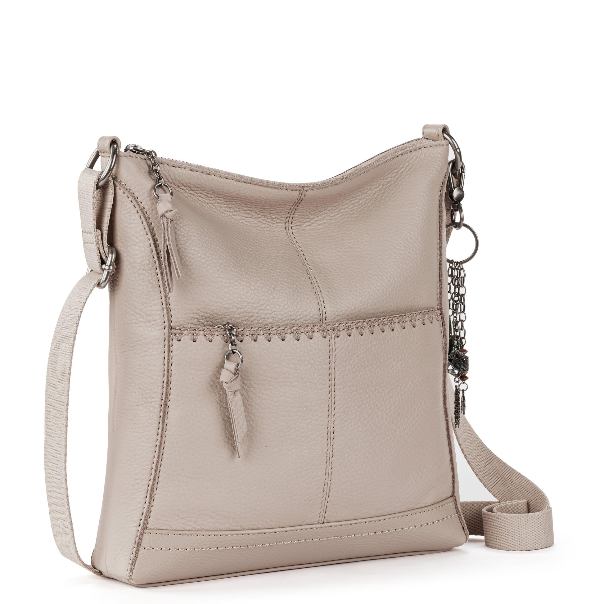 The Sak Lucia Crossbody Leather - |Sand Stitch|