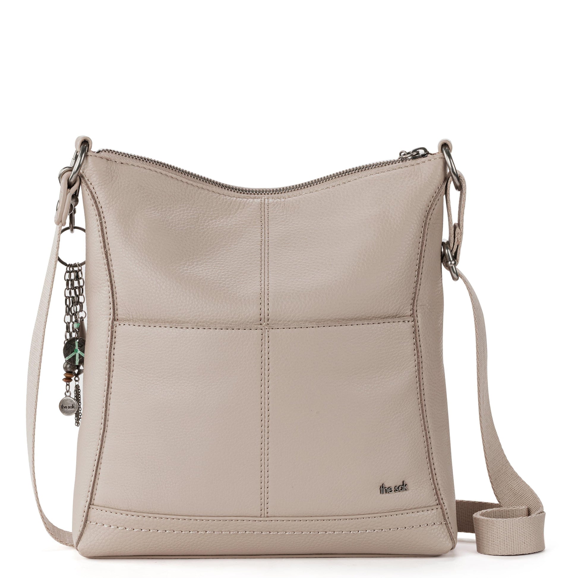 The Sak Lucia Crossbody Leather - |Sand Stitch|