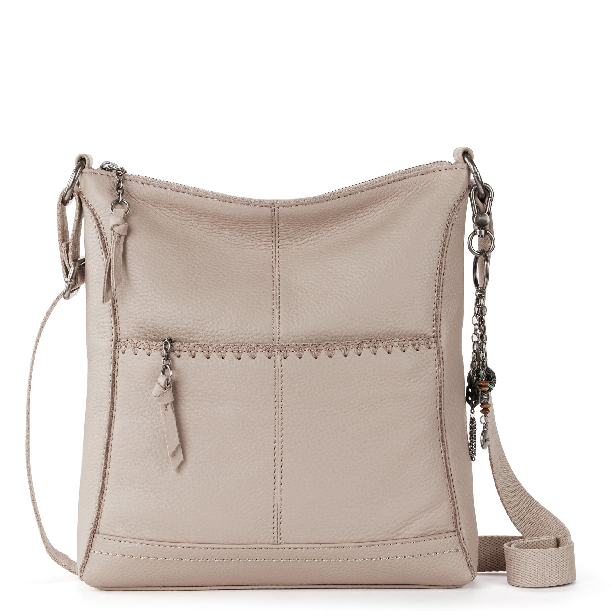 The Sak Lucia Crossbody Leather - |Sand Stitch|