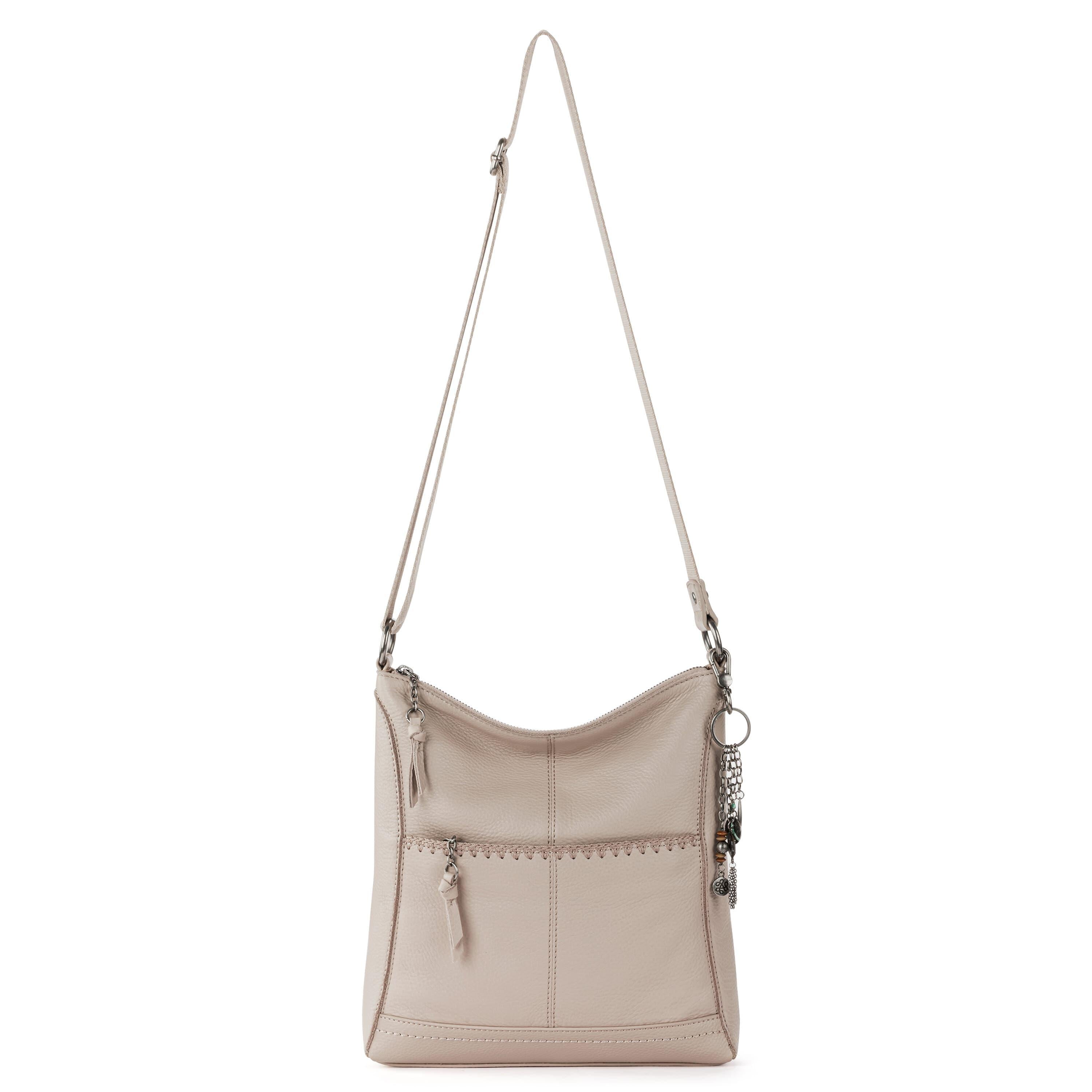 The Sak Lucia Crossbody - Leather - Sand Stitch