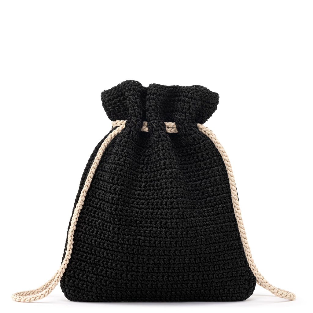 The Sak Brixton Tic Tac Toe Set - Hand Crochet - Black Multi