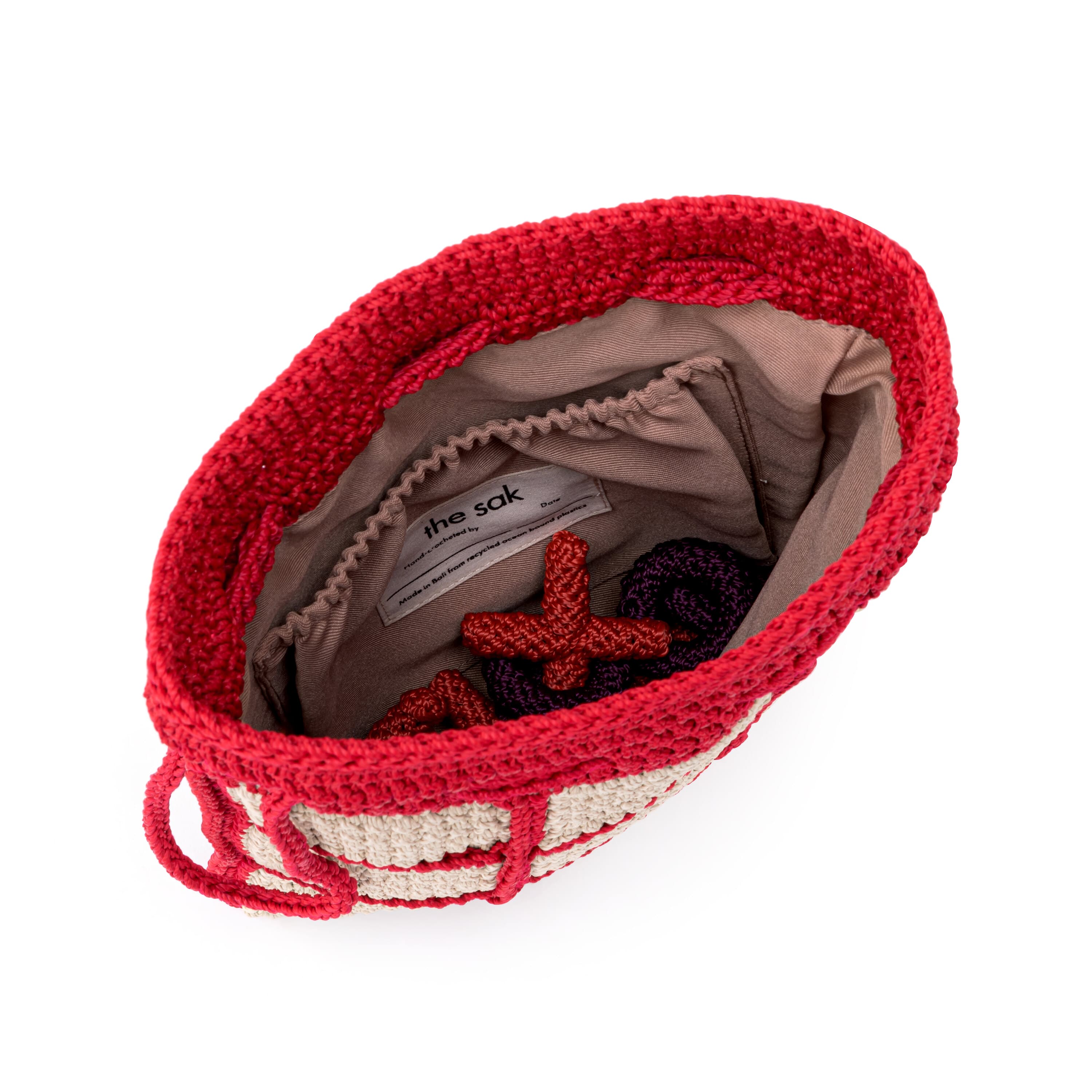 The Sak Brixton Tic Tac Toe Set - Hand Crochet - Rainbow