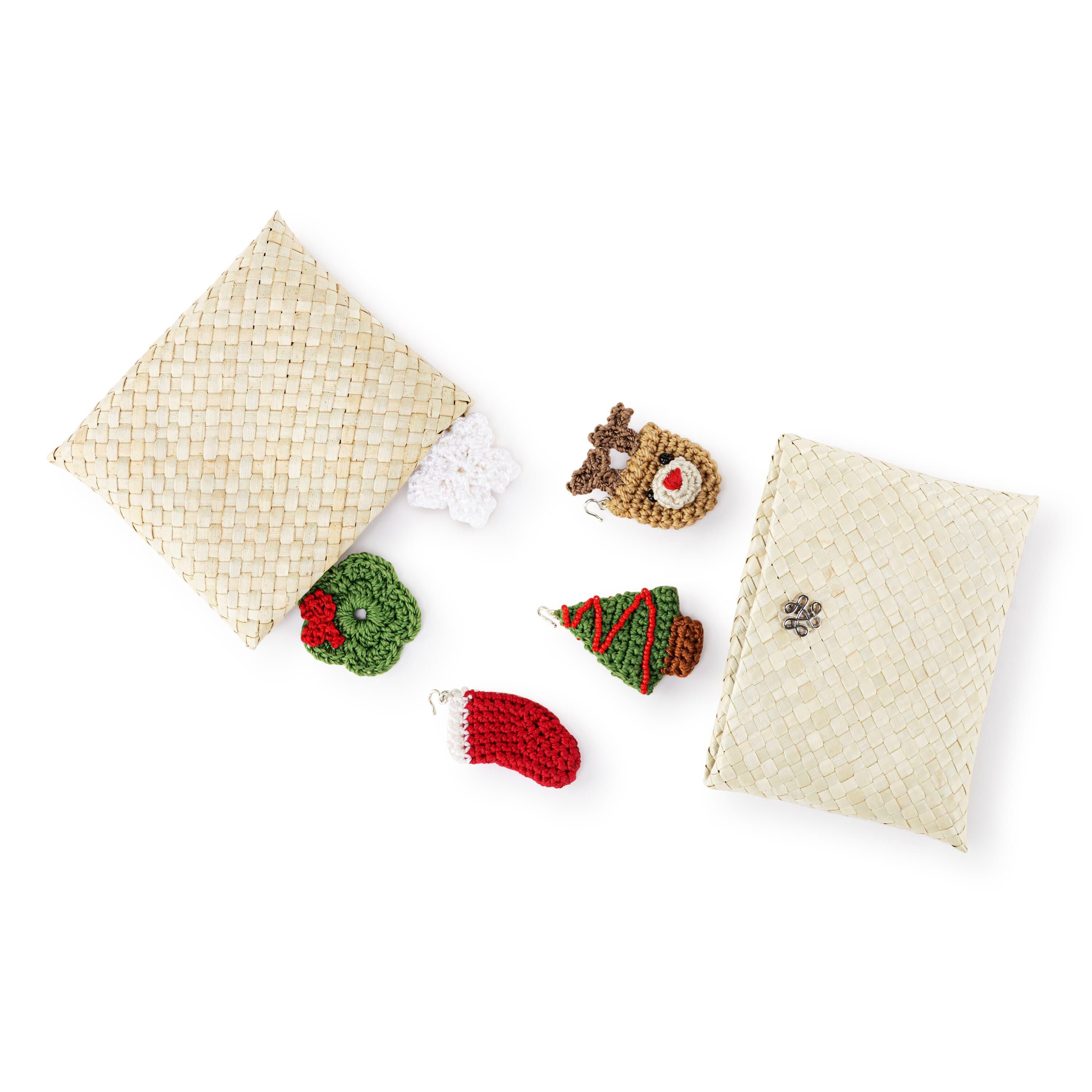 The Sak Yarnicharmz 5 Pack - Hand Crochet - Christmas