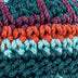 9 Piece Ornament Set - Hand Crochet - Granny Multi