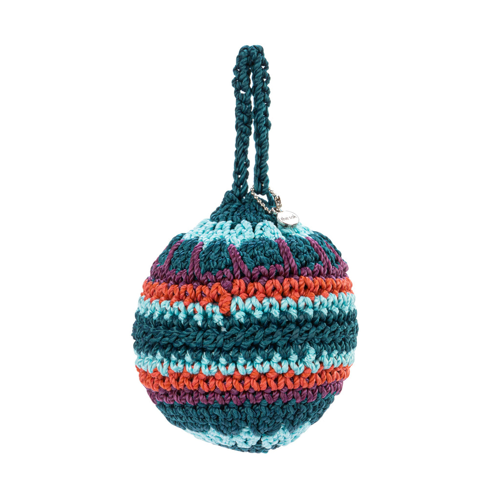 The Sak 9 Piece Ornament Set - Hand Crochet - Granny Multi