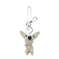 The Sak Yarnicharmz Dangle - Hand Crochet - Natural Chihuahua