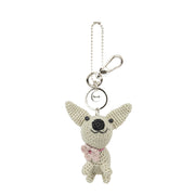Yarnicharmz Dangle - Hand Crochet - Natural Chihuahua