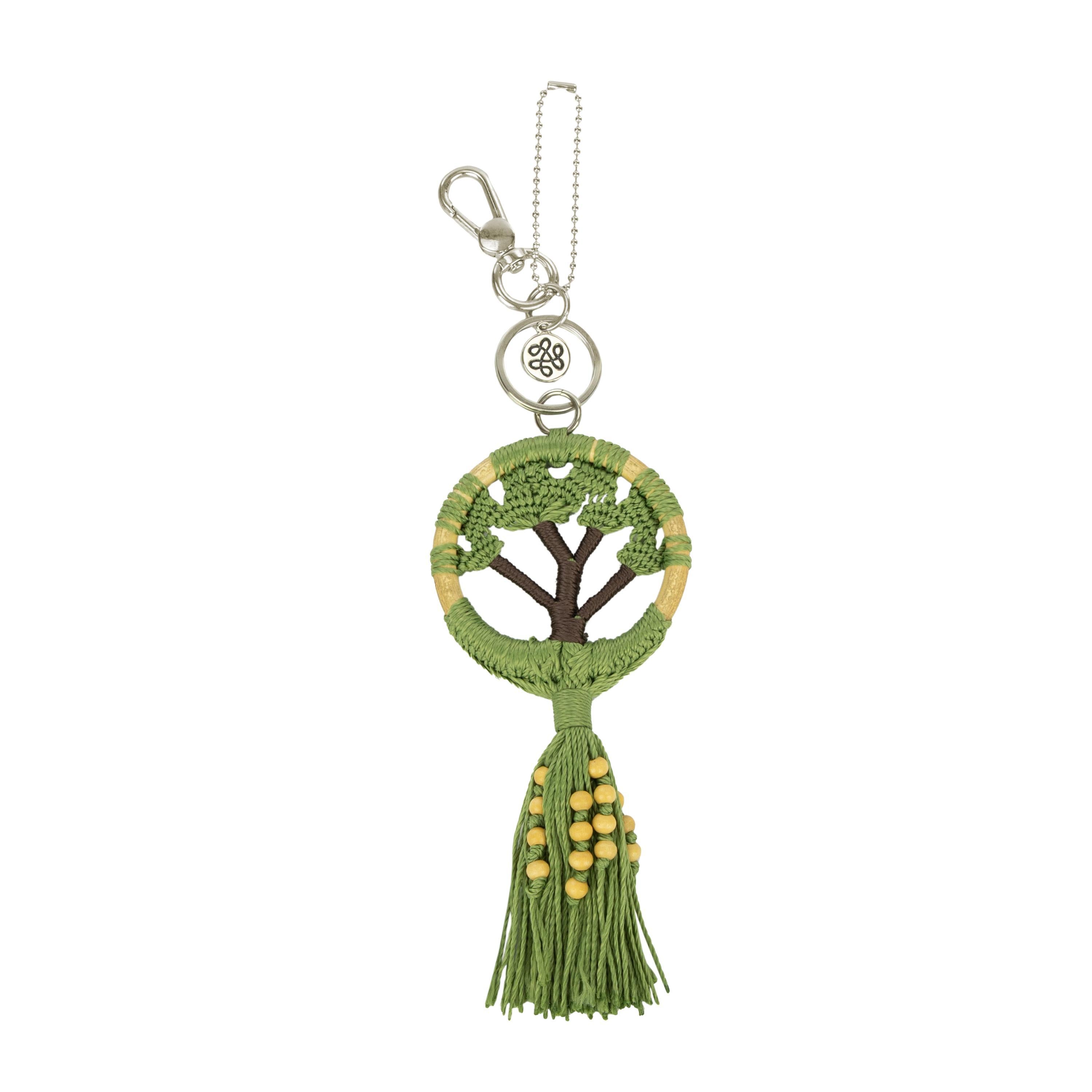 The Sak Yarnicharmz Dangle - Hand Crochet - Tree