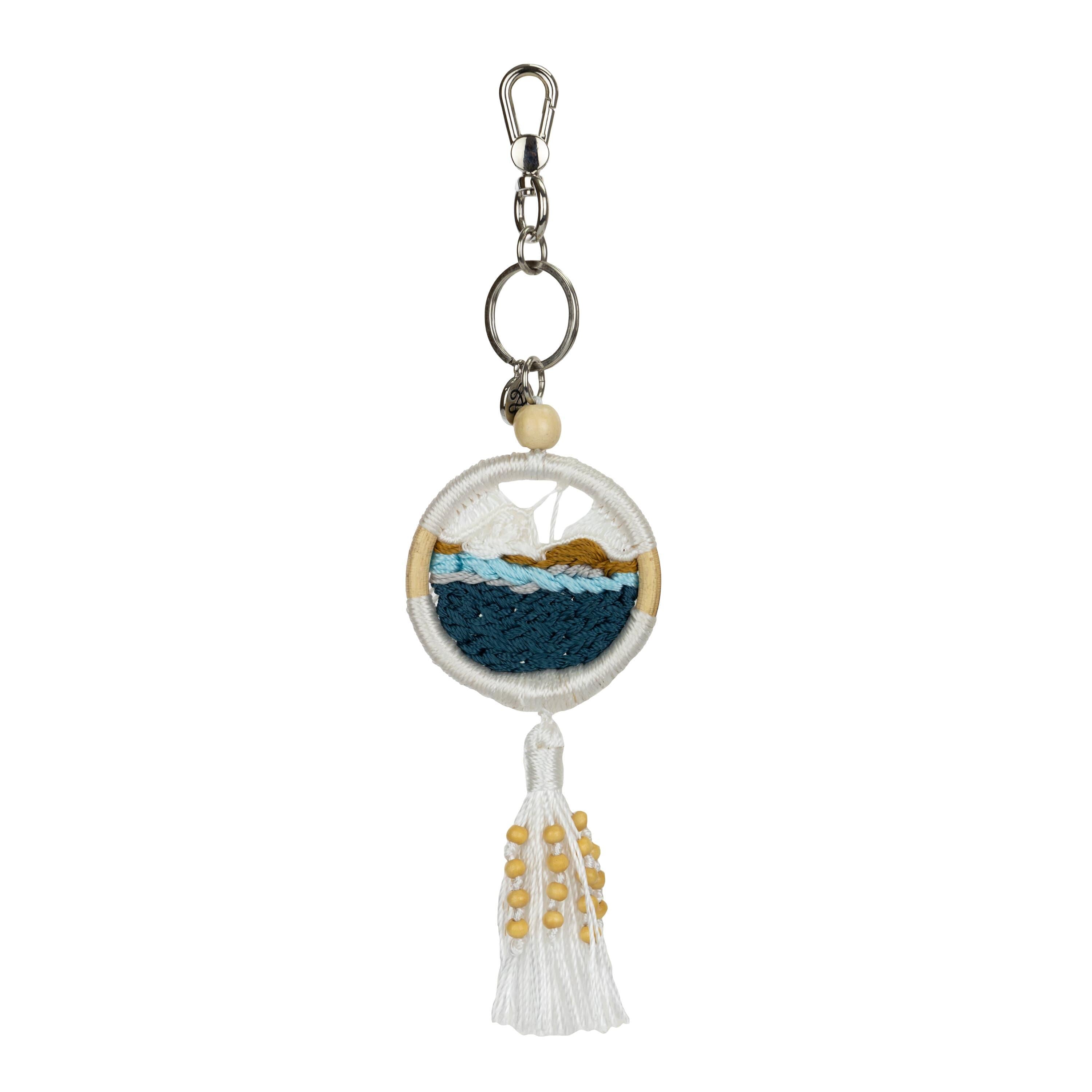 The Sak Yarnicharmz Dangle - Hand Crochet - Wave