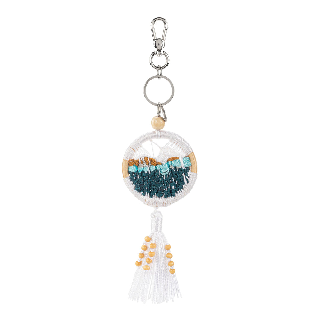 The Sak Yarnicharmz Dangle - Hand Crochet - Wave