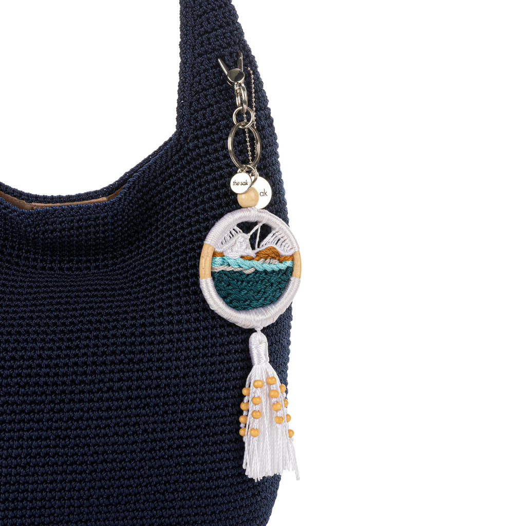 The Sak Yarnicharmz Dangle - Hand Crochet - Wave