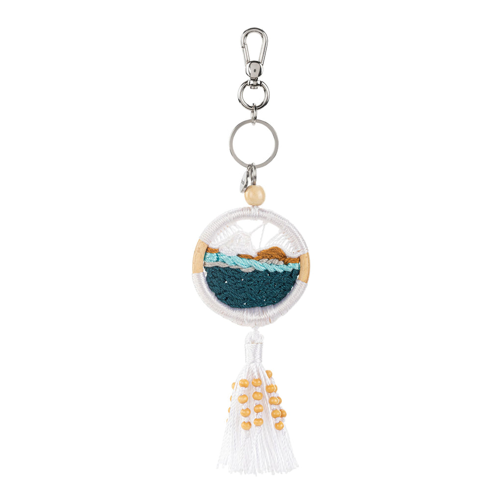 The Sak Yarnicharmz Dangle - Hand Crochet - Wave