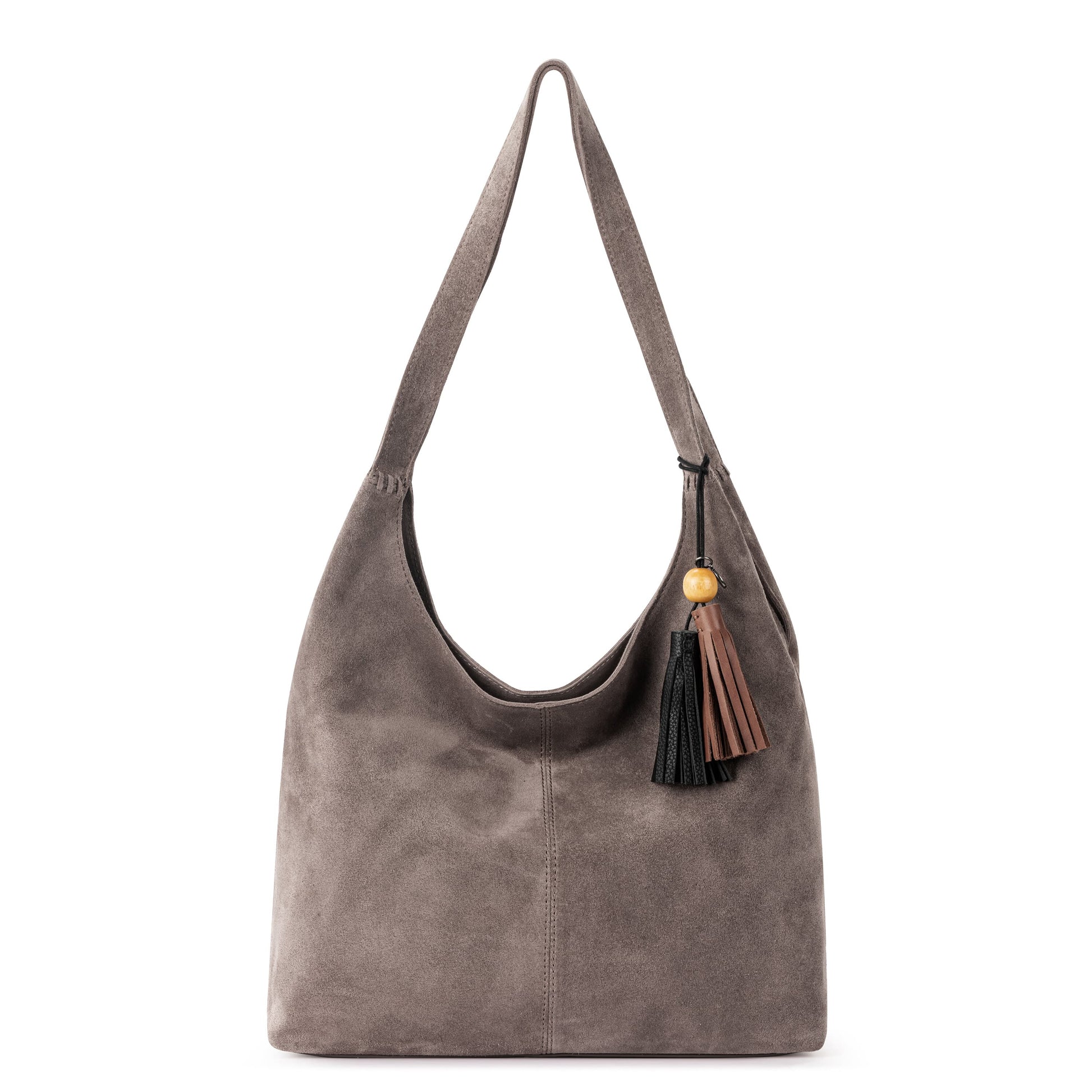 The Sak Huntley Hobo Leather - |Mushroom Suede|