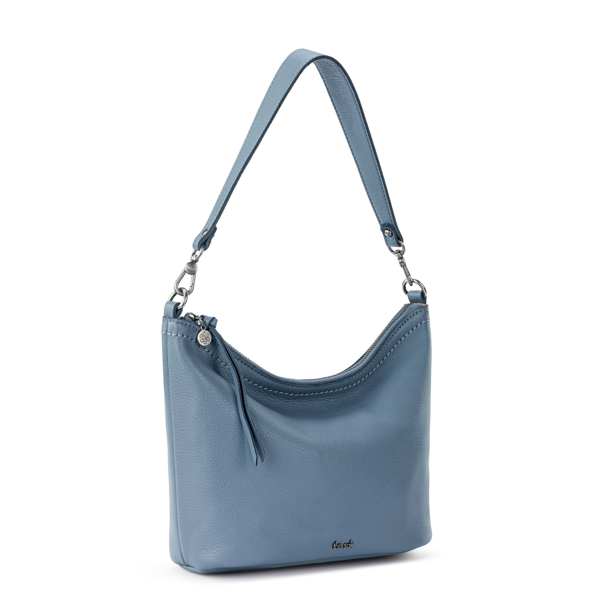 The Sak Jasmine Small Hobo Leather - |Maritime|