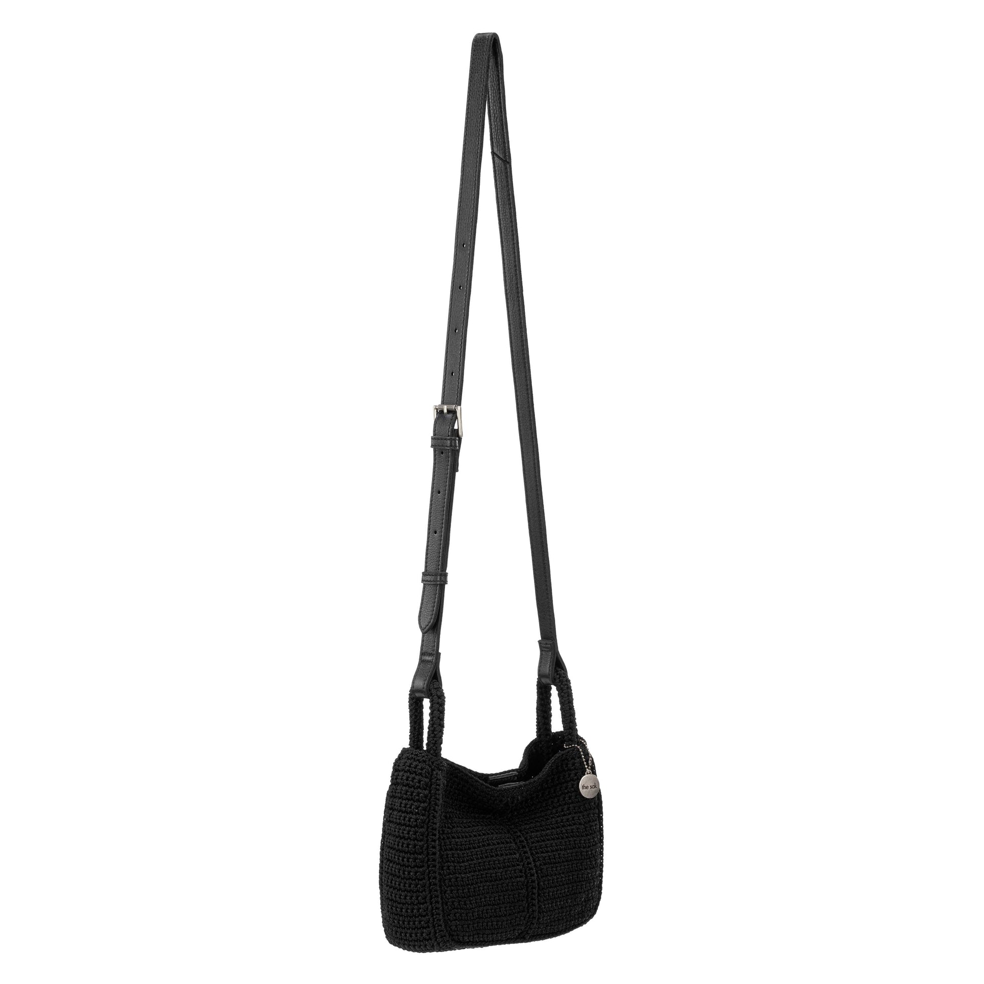 The Sak Los Feliz Mini Crossbody Crochet - |Black|