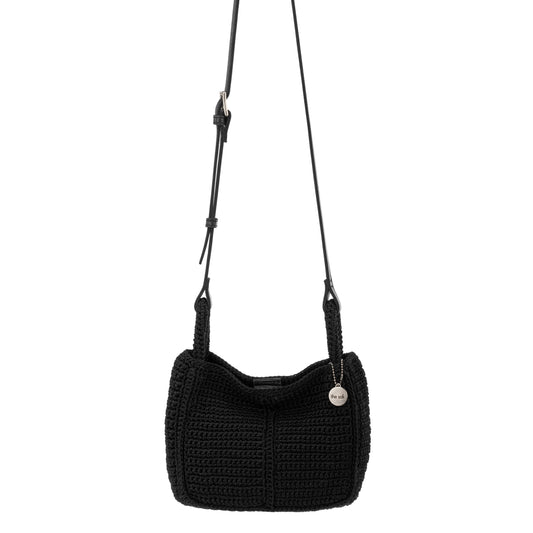 The Sak Los Feliz Mini Crossbody Crochet - |Black|