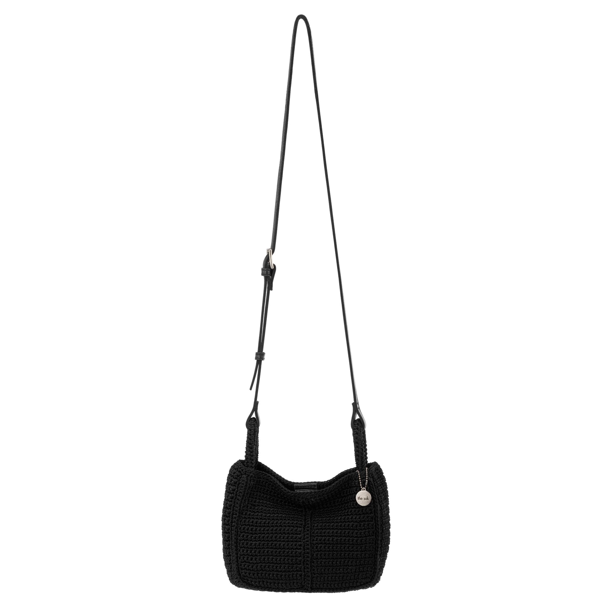 The Sak Los Feliz Mini Crossbody Crochet - |Black|