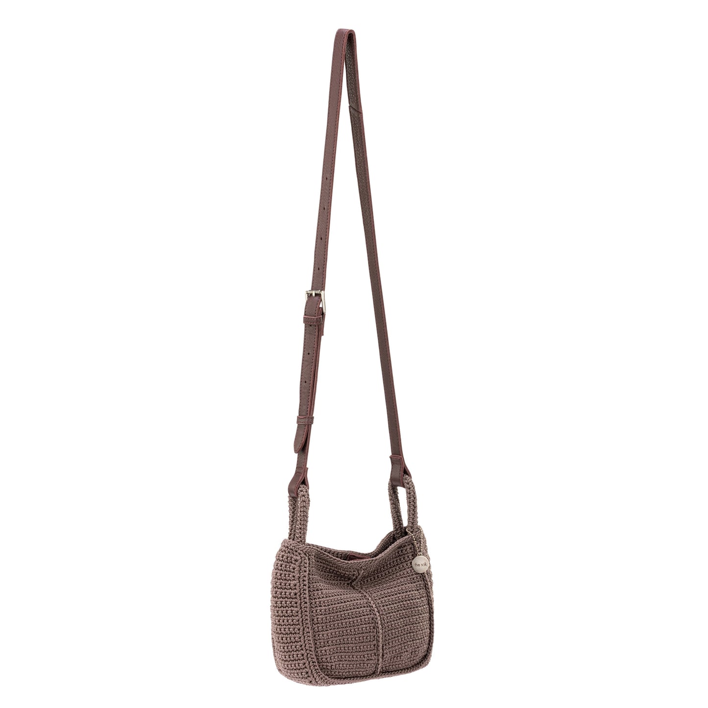 The Sak Los Feliz Mini Crossbody Crochet - |Mushroom|