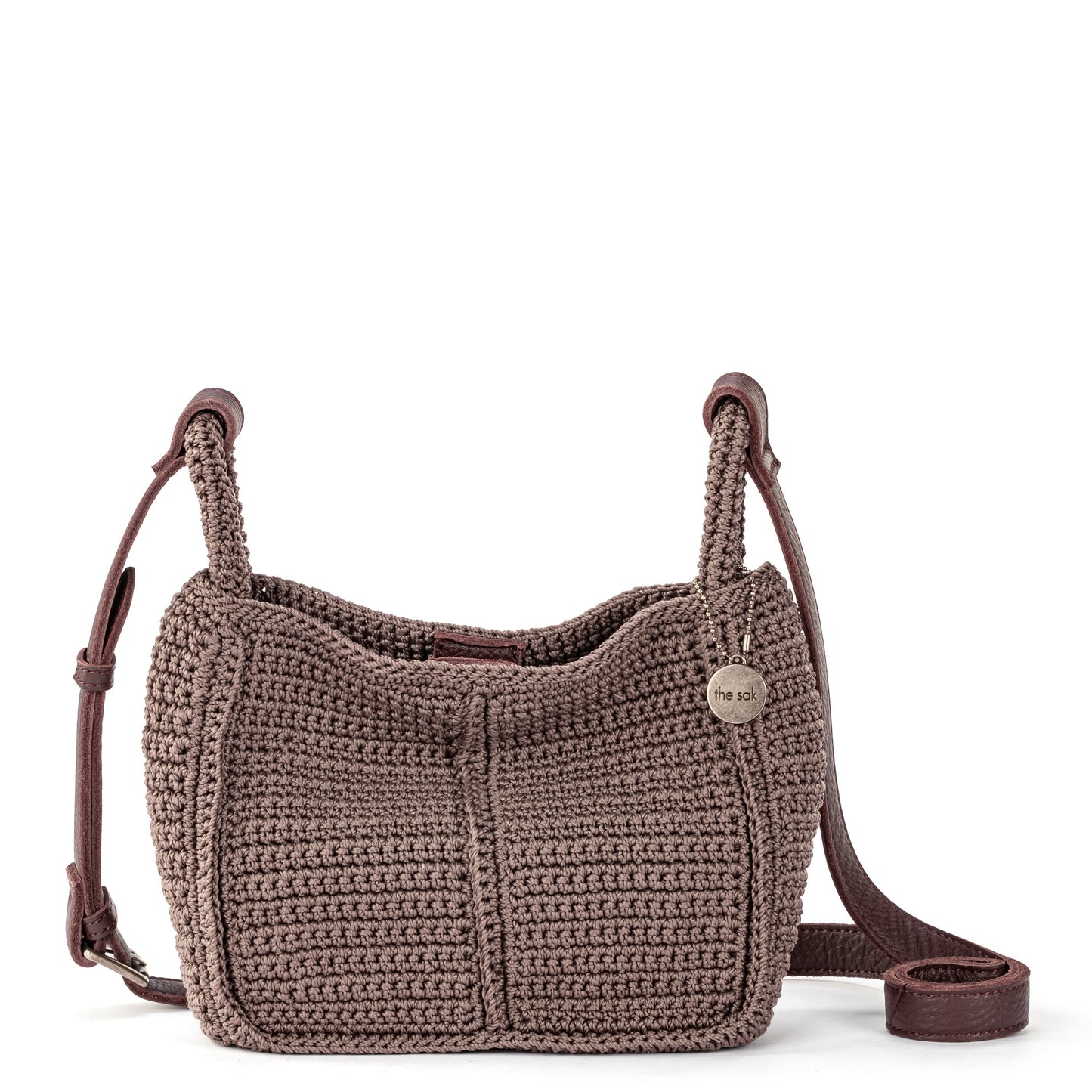 The Sak Los Feliz Mini Crossbody Crochet - |Mushroom|