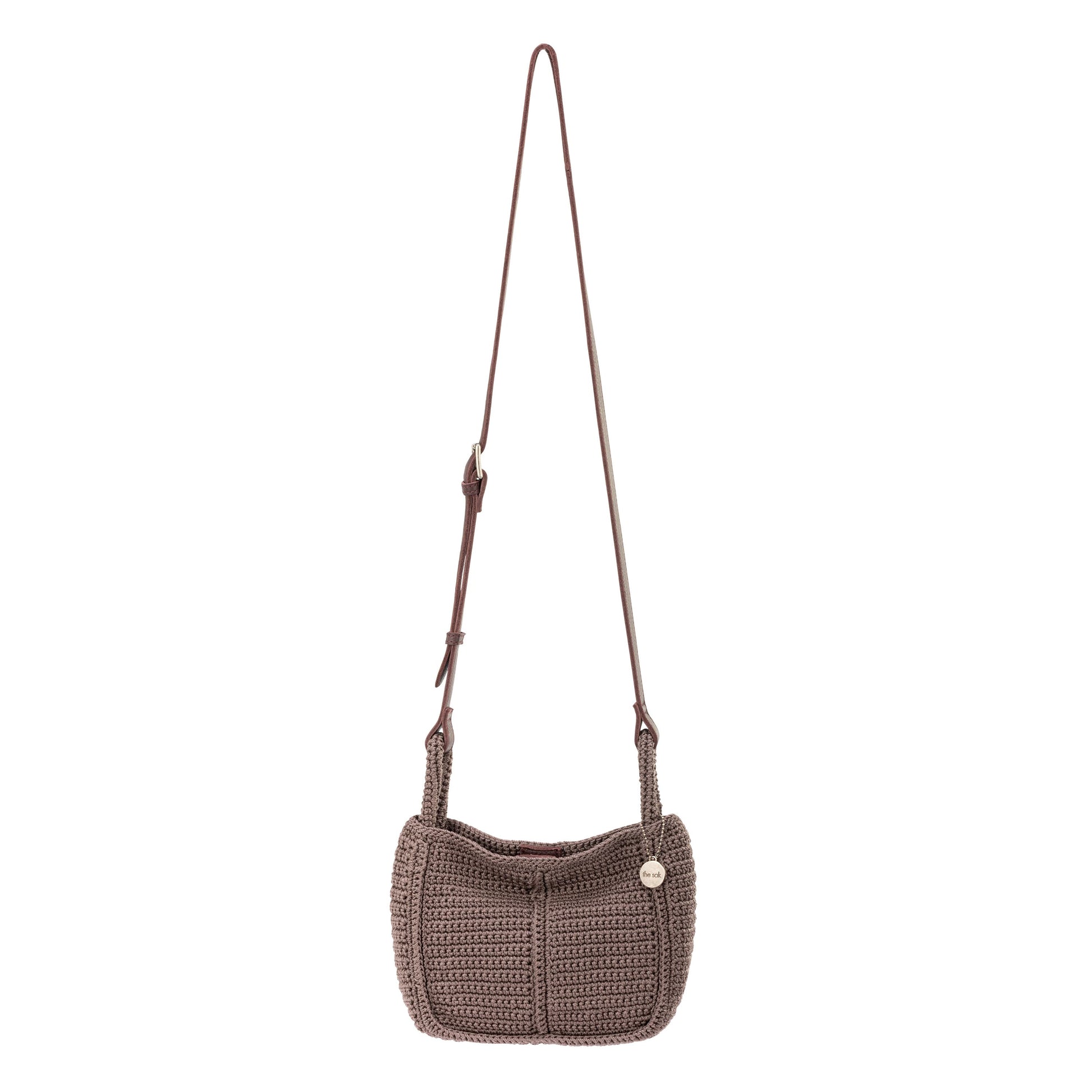 The Sak Los Feliz Mini Crossbody Crochet - |Mushroom|