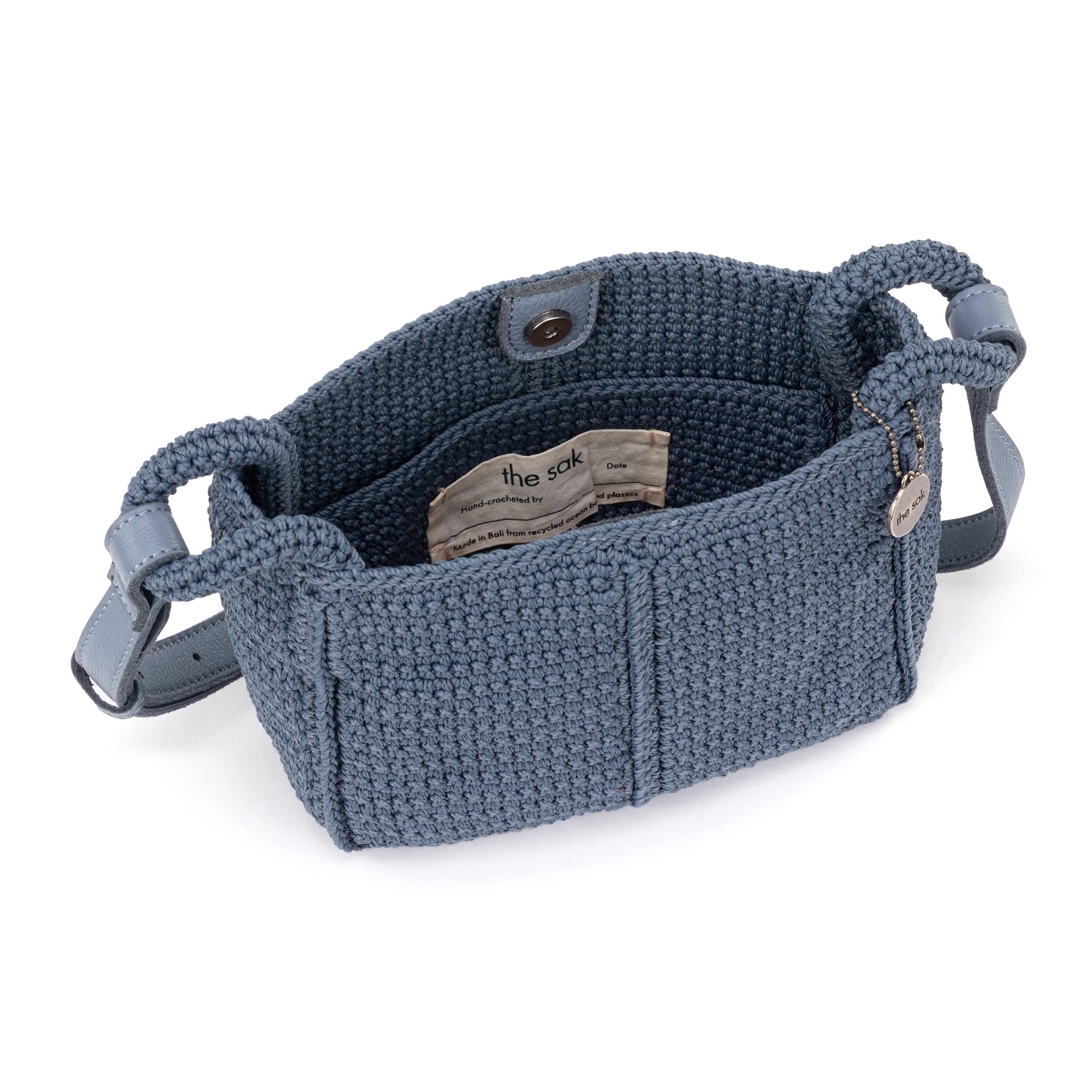 The Sak Los Feliz Mini Crossbody Crochet - |Maritime|