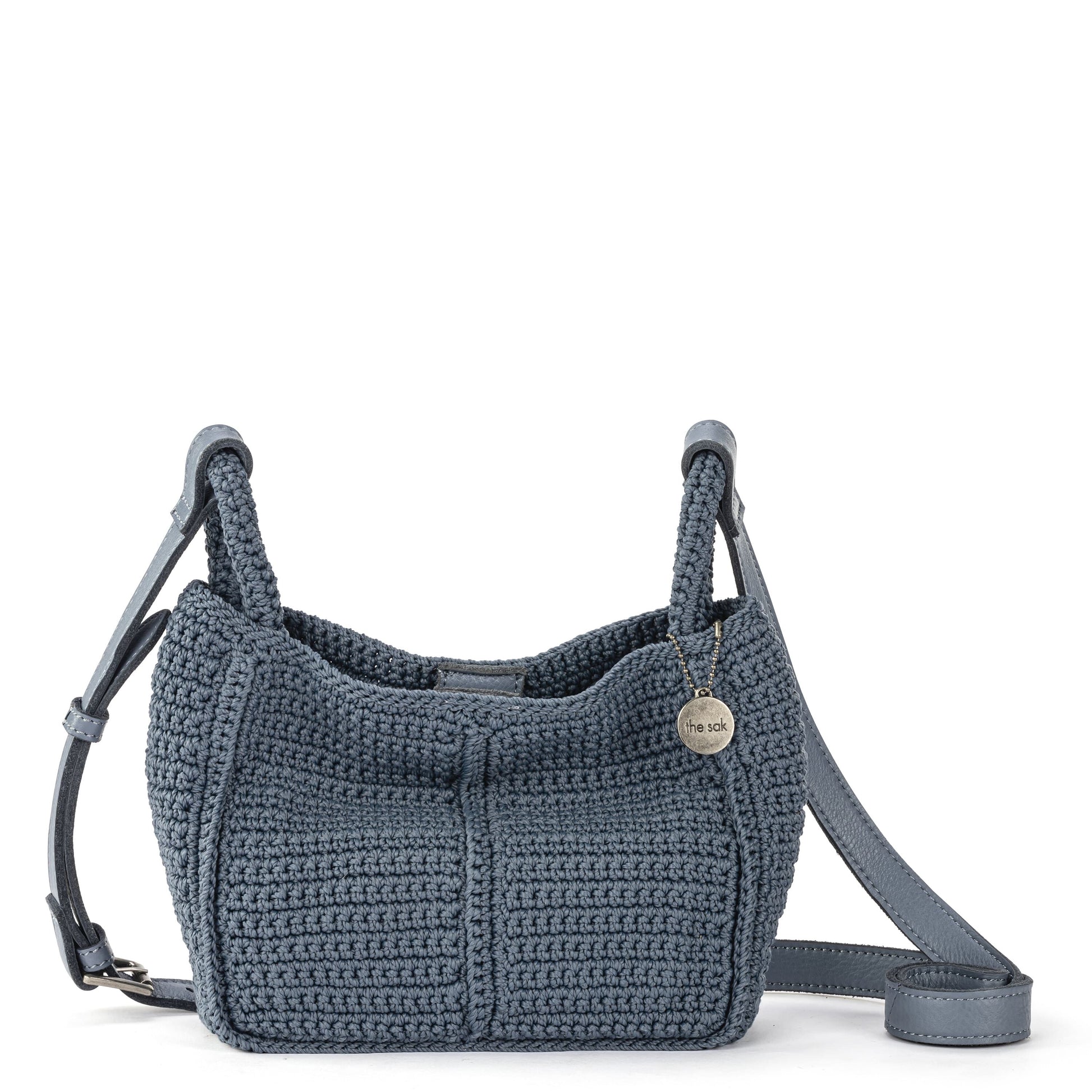 The Sak Los Feliz Mini Crossbody Crochet - |Maritime|