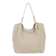 Los Feliz Large Tote - Hand Crochet - Ecru