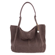Los Feliz Large Tote - Hand Crochet - Mushroom