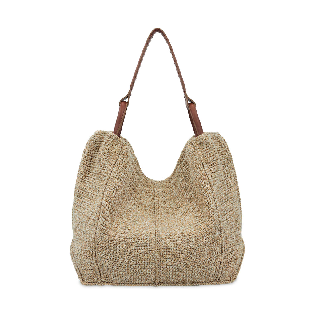 The Sak Los Feliz Large Tote - Hand Crochet - Bamboo Static