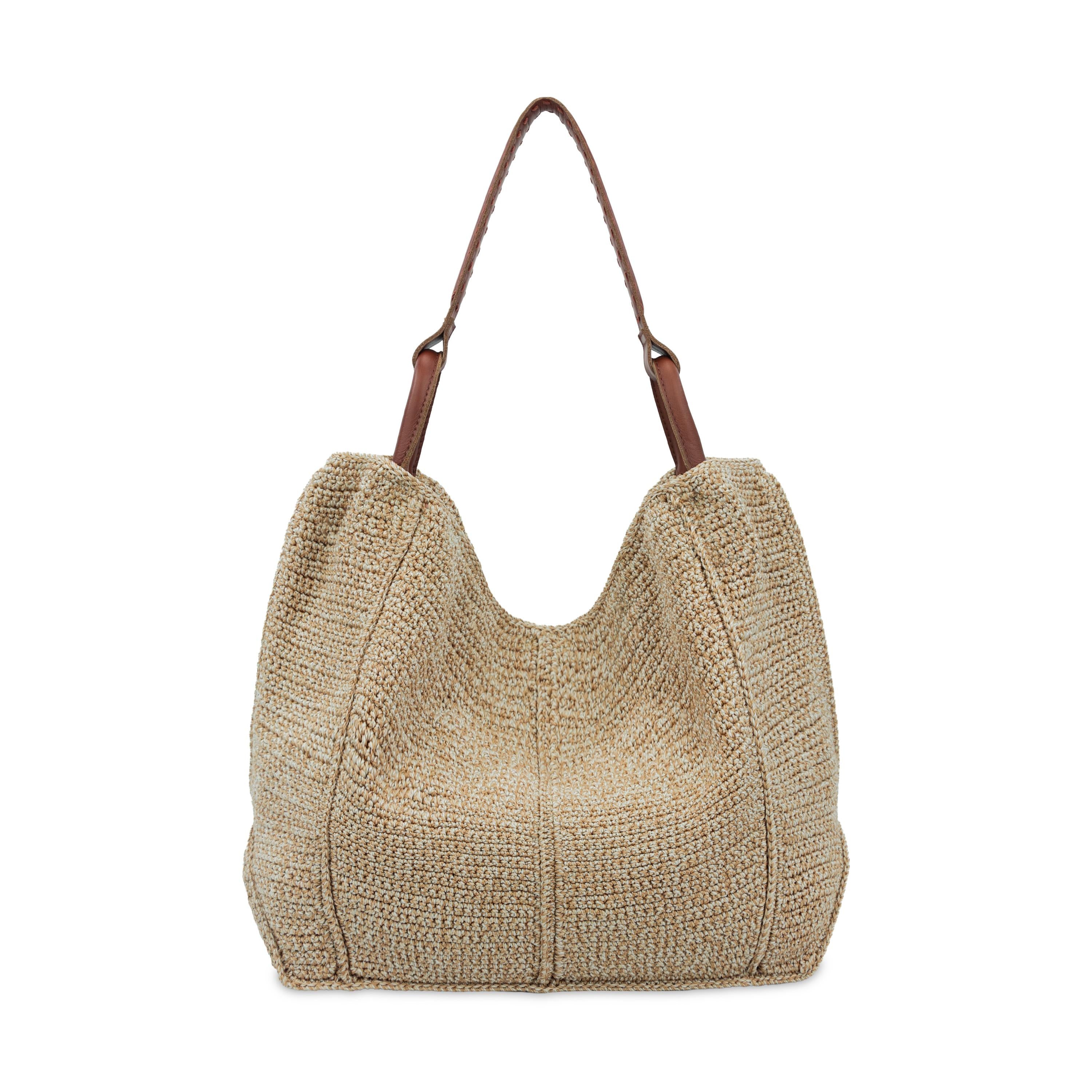 The Sak Los Feliz Large Tote - Hand Crochet - Bamboo Static