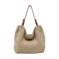 The Sak Los Feliz Large Tote - Hand Crochet - Bamboo Static