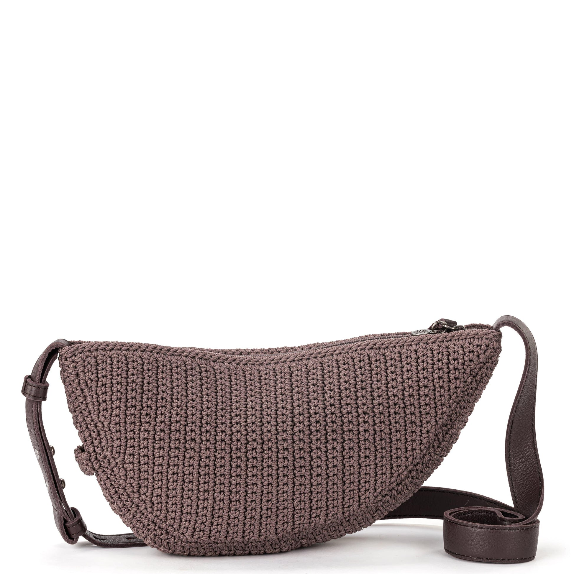 The Sak Tess Sling Bag Crochet - |Mushroom|
