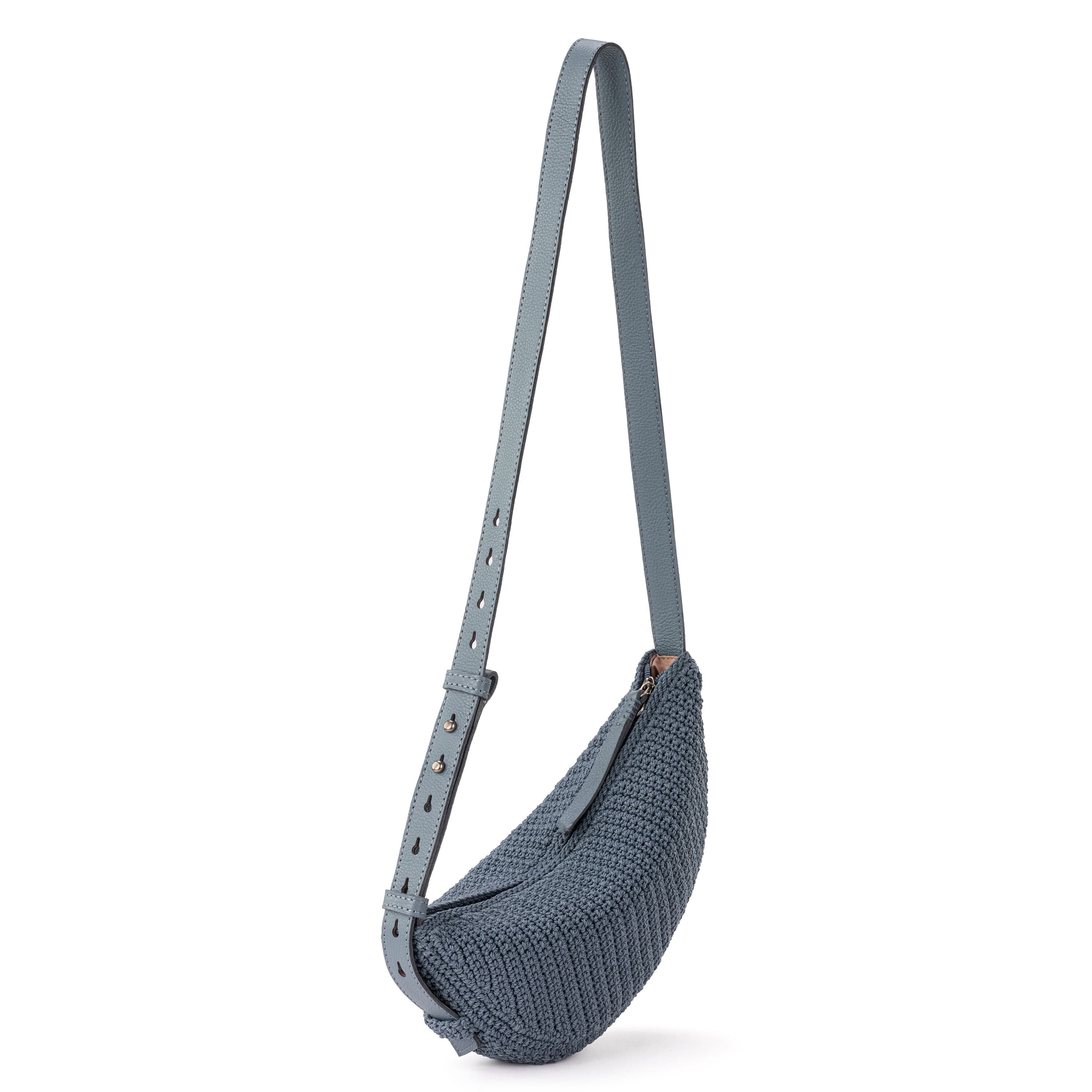 The Sak Tess Sling - Hand Crochet - Maritime