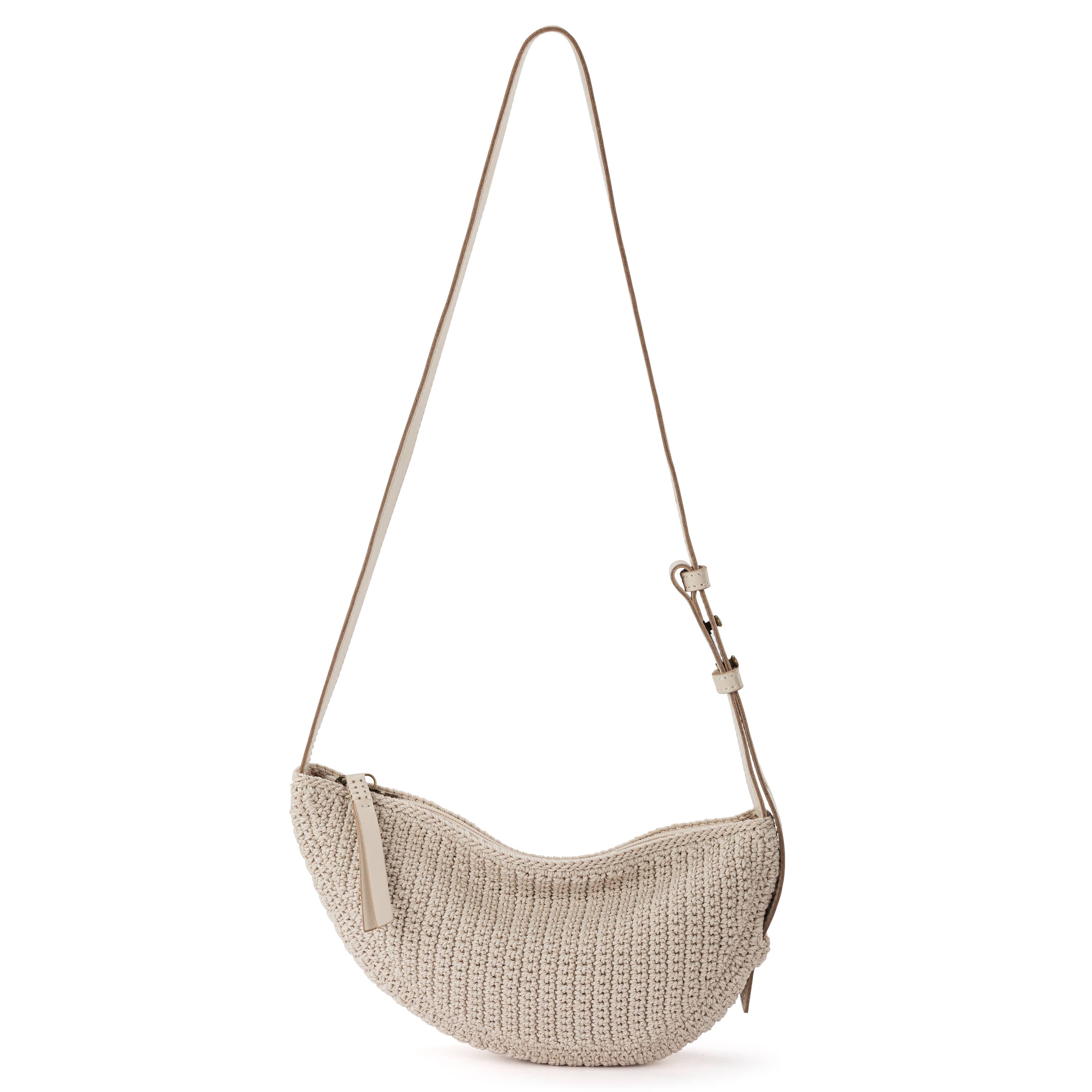 The Sak Tess Sling - Hand Crochet - Ecru
