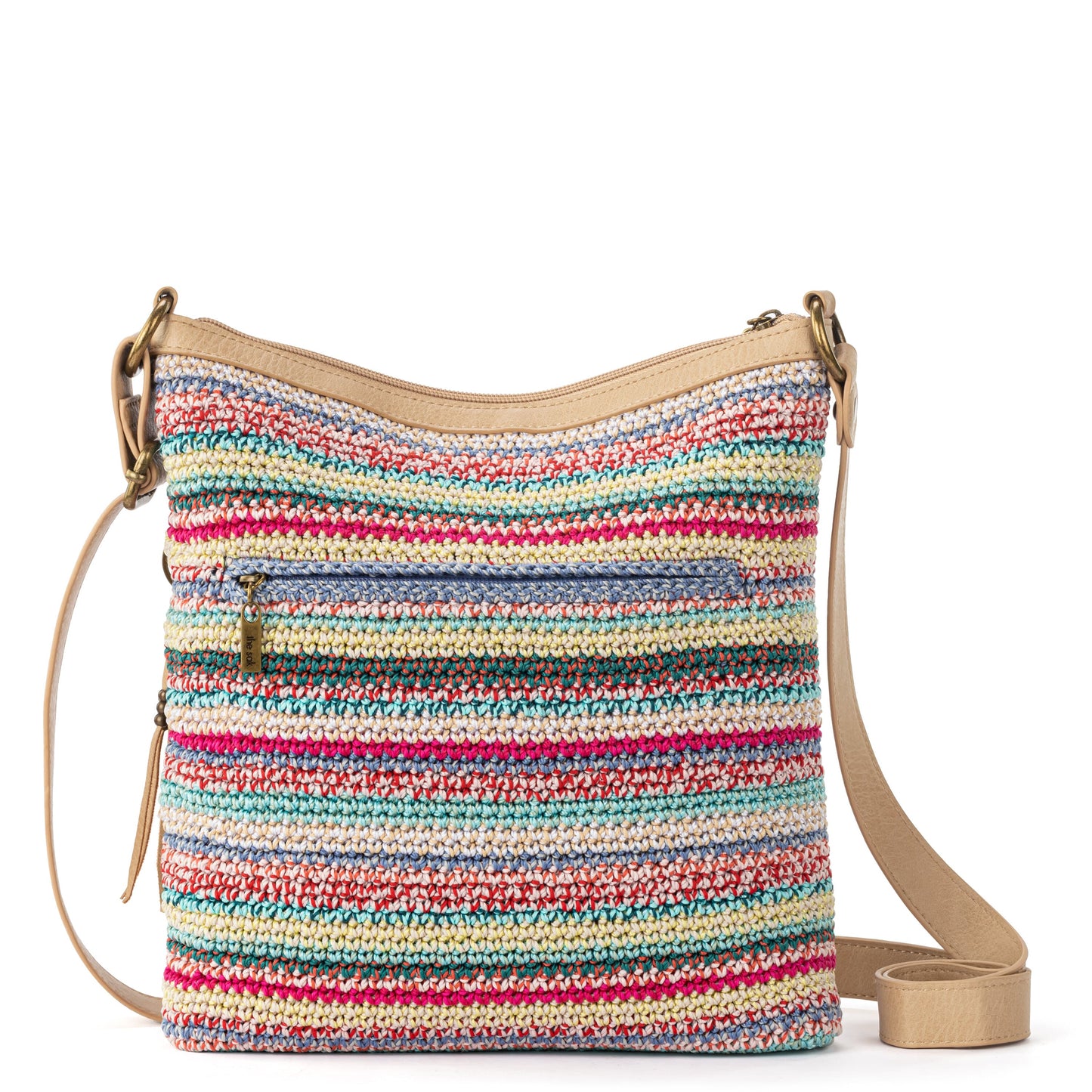 The Sak Lucia Crossbody Crochet - |Eden Stripe|