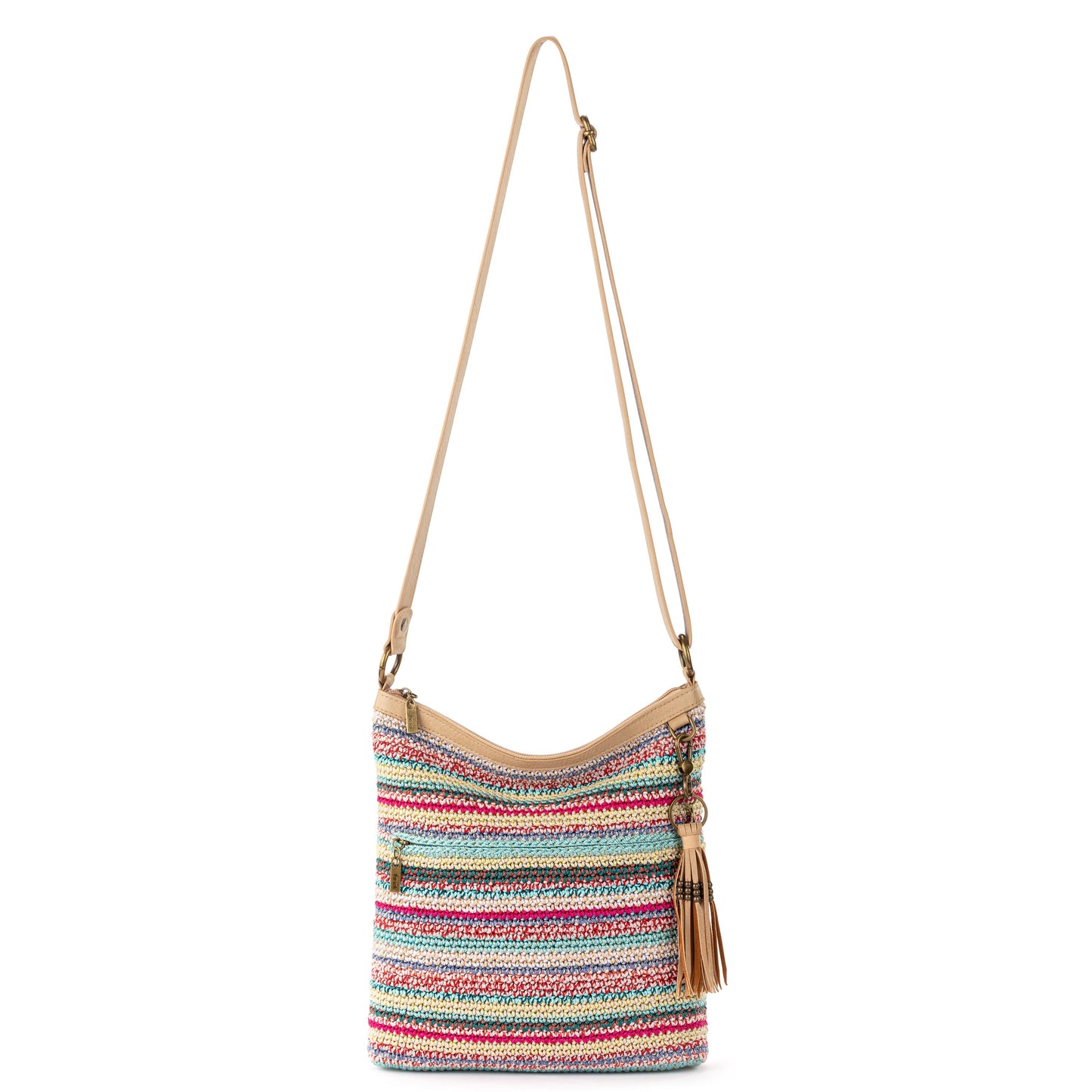 The Sak Lucia Crossbody Crochet - |Eden Stripe|