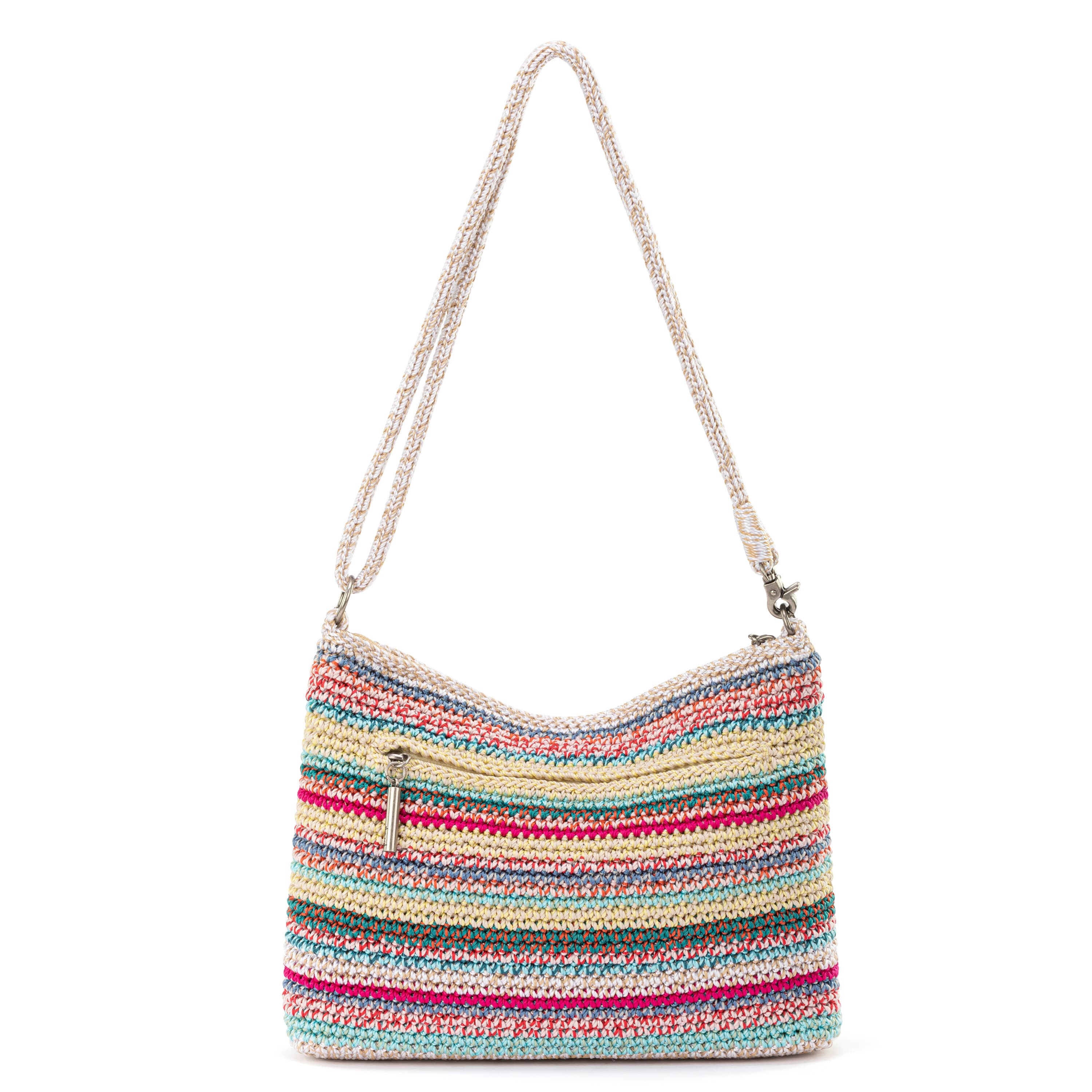 The Sak Lumi Crossbody - Hand Crochet - Eden Stripe