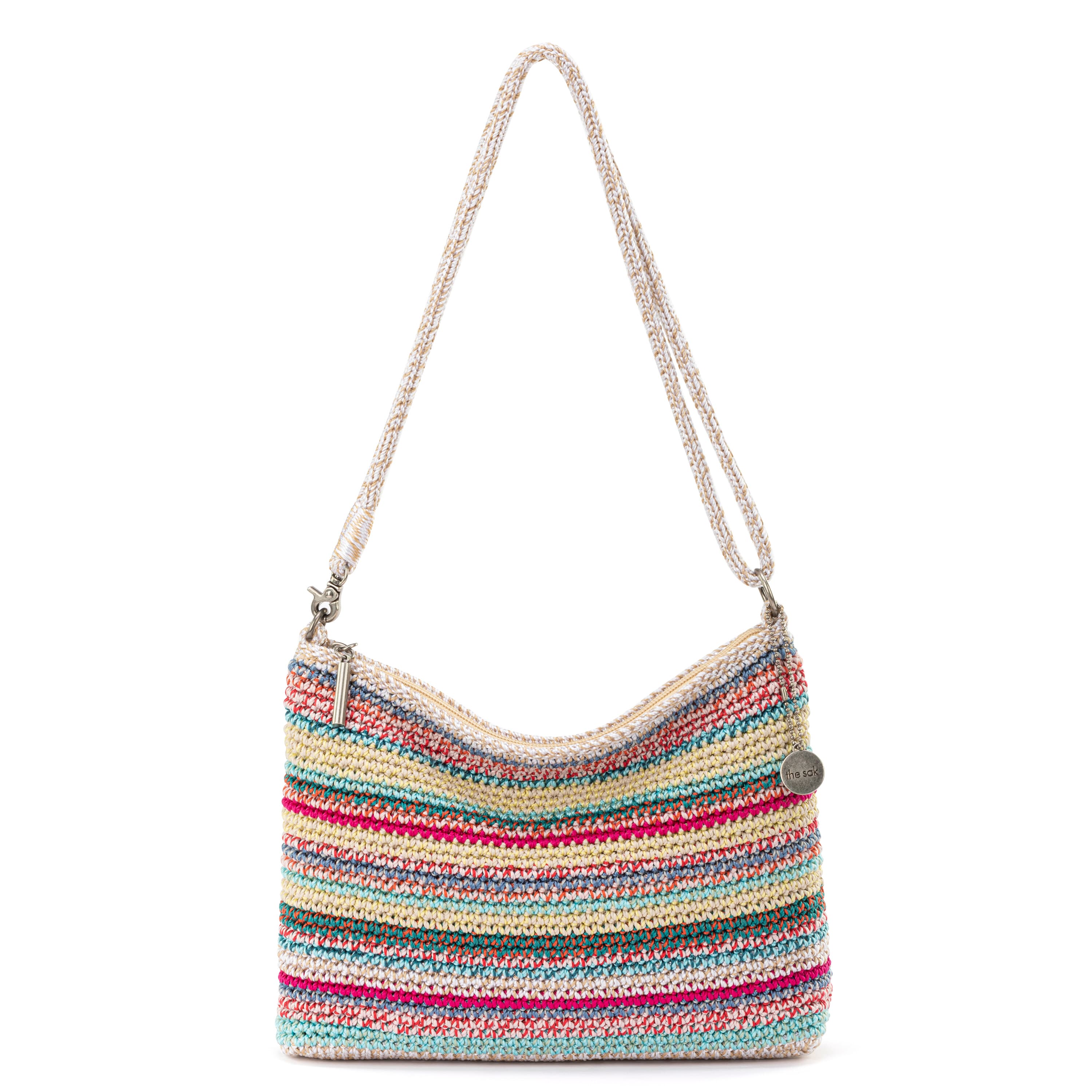 The Sak Lumi Crossbody - Hand Crochet - Eden Stripe