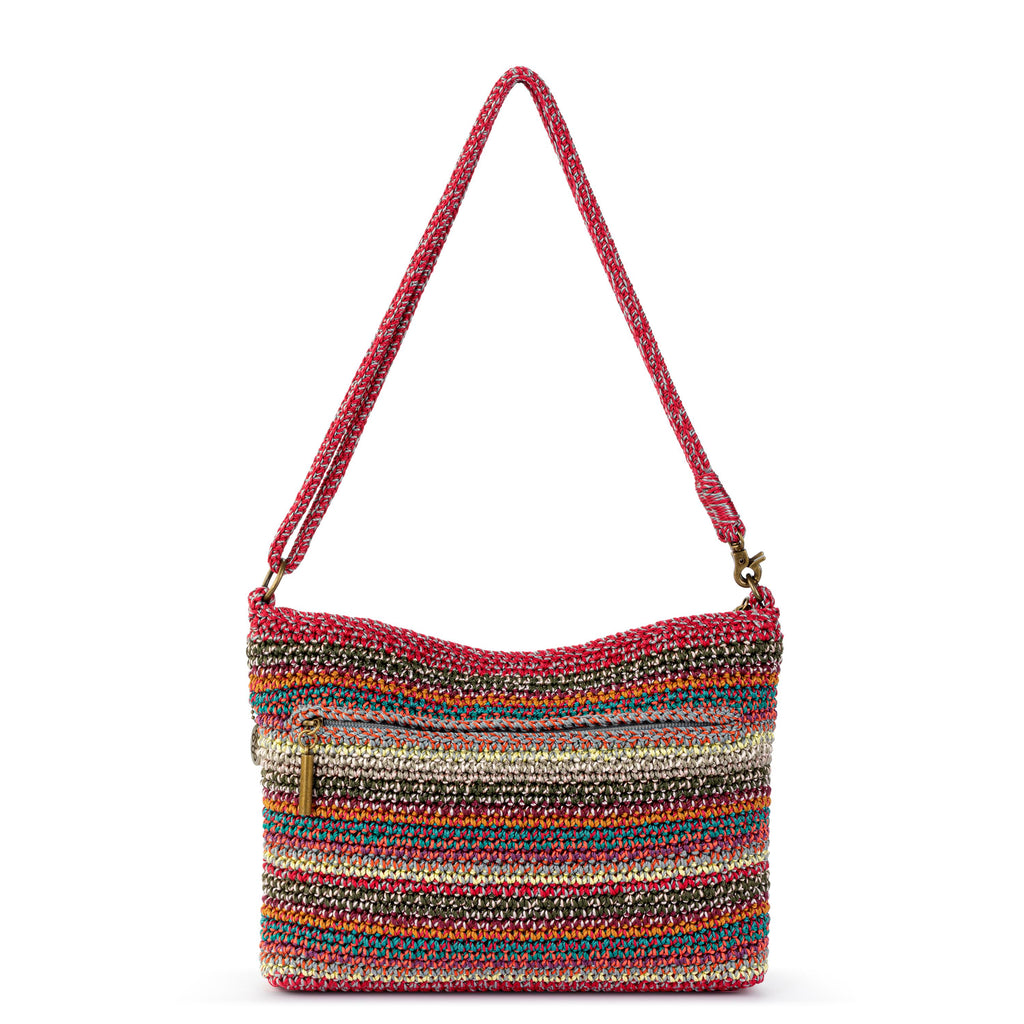 The Sak Lumi Crossbody - Hand Crochet - Sunset Stripe