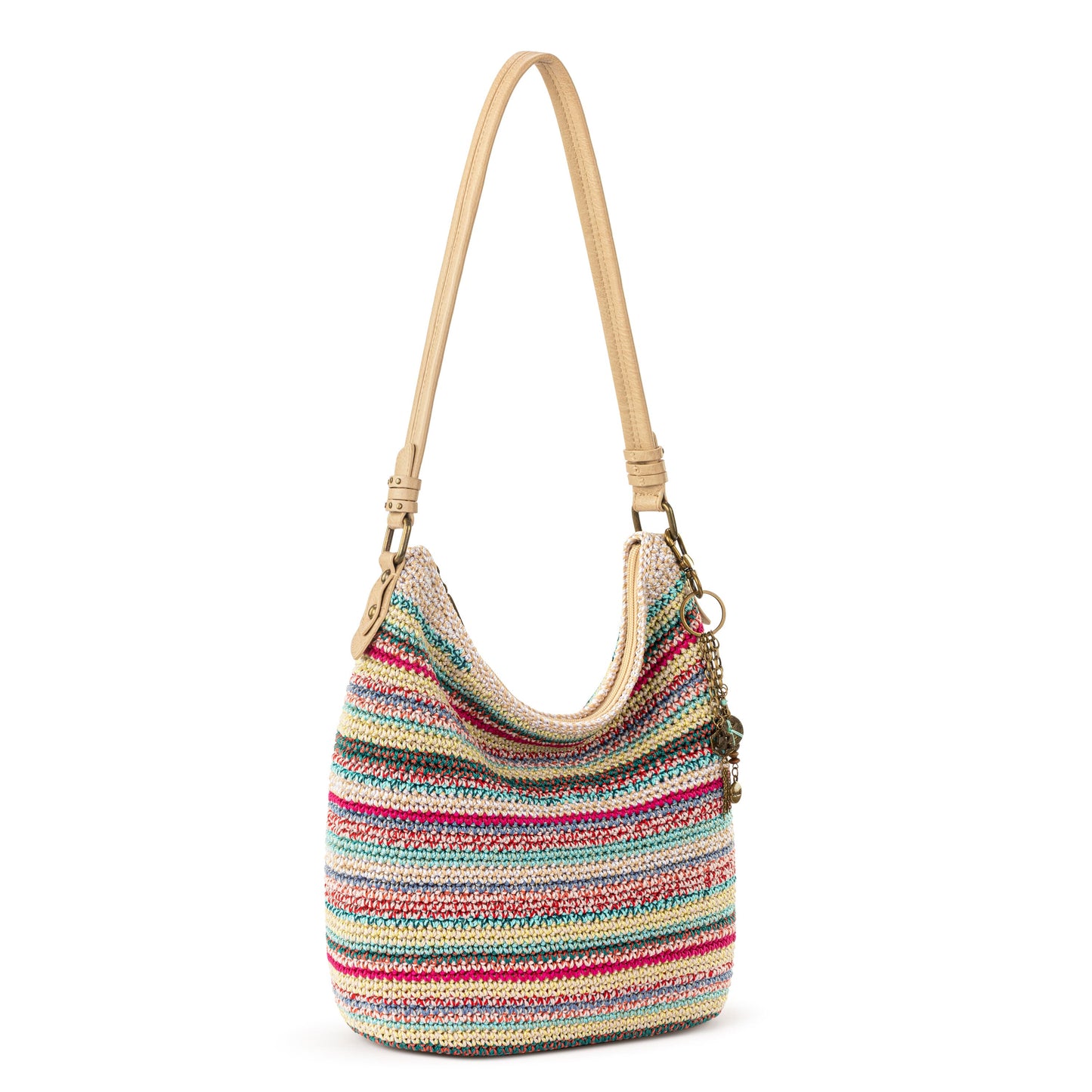 The Sak Sequoia Hobo Crochet - |Eden Stripe|