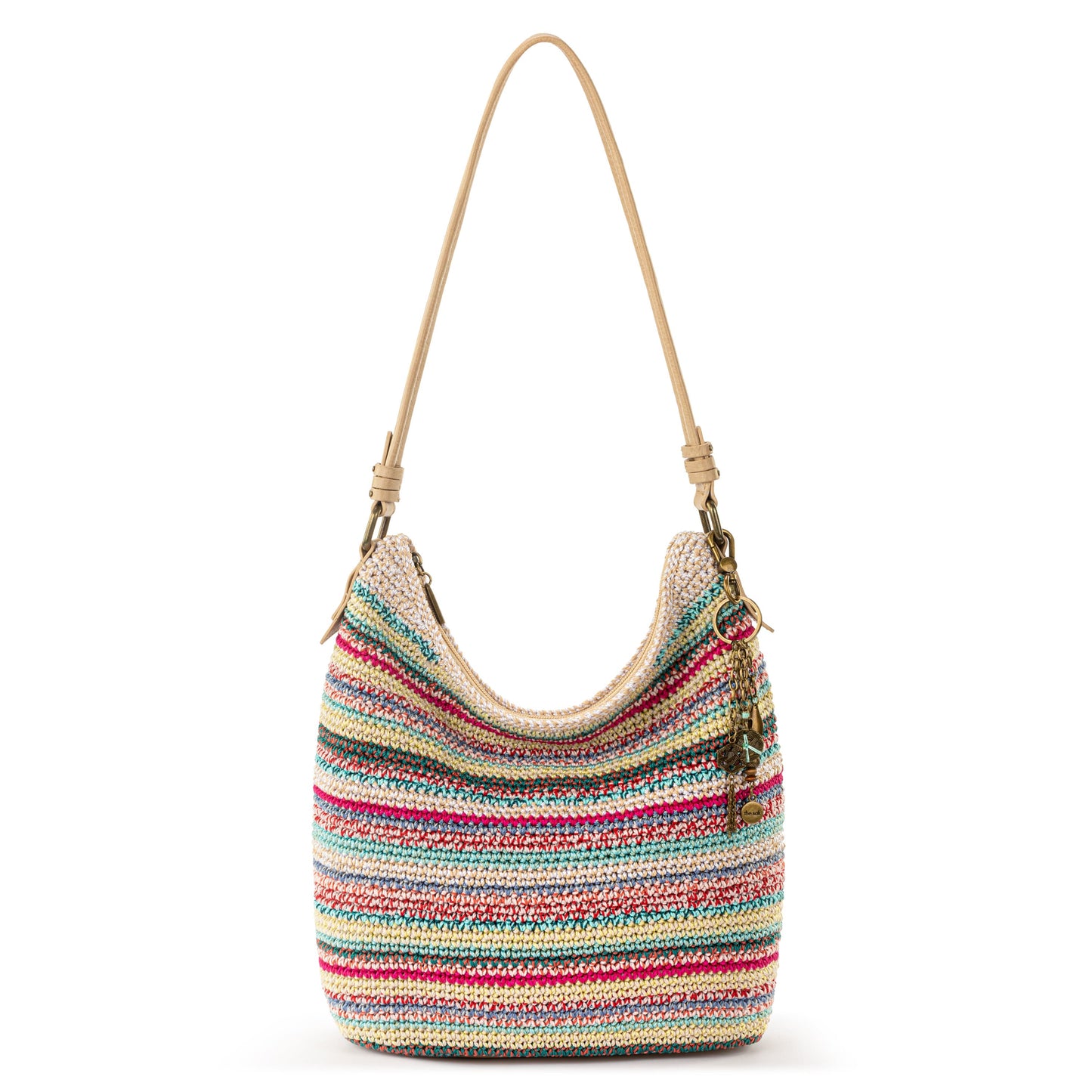 The Sak Sequoia Hobo Crochet - |Eden Stripe|